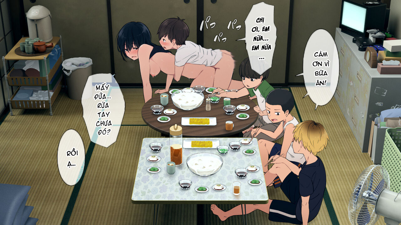 Đọc truyện hentai Toaru Daikazoku no Okazu Jijou ~Mamagawari Onee-chan Funtouki~ - chap11