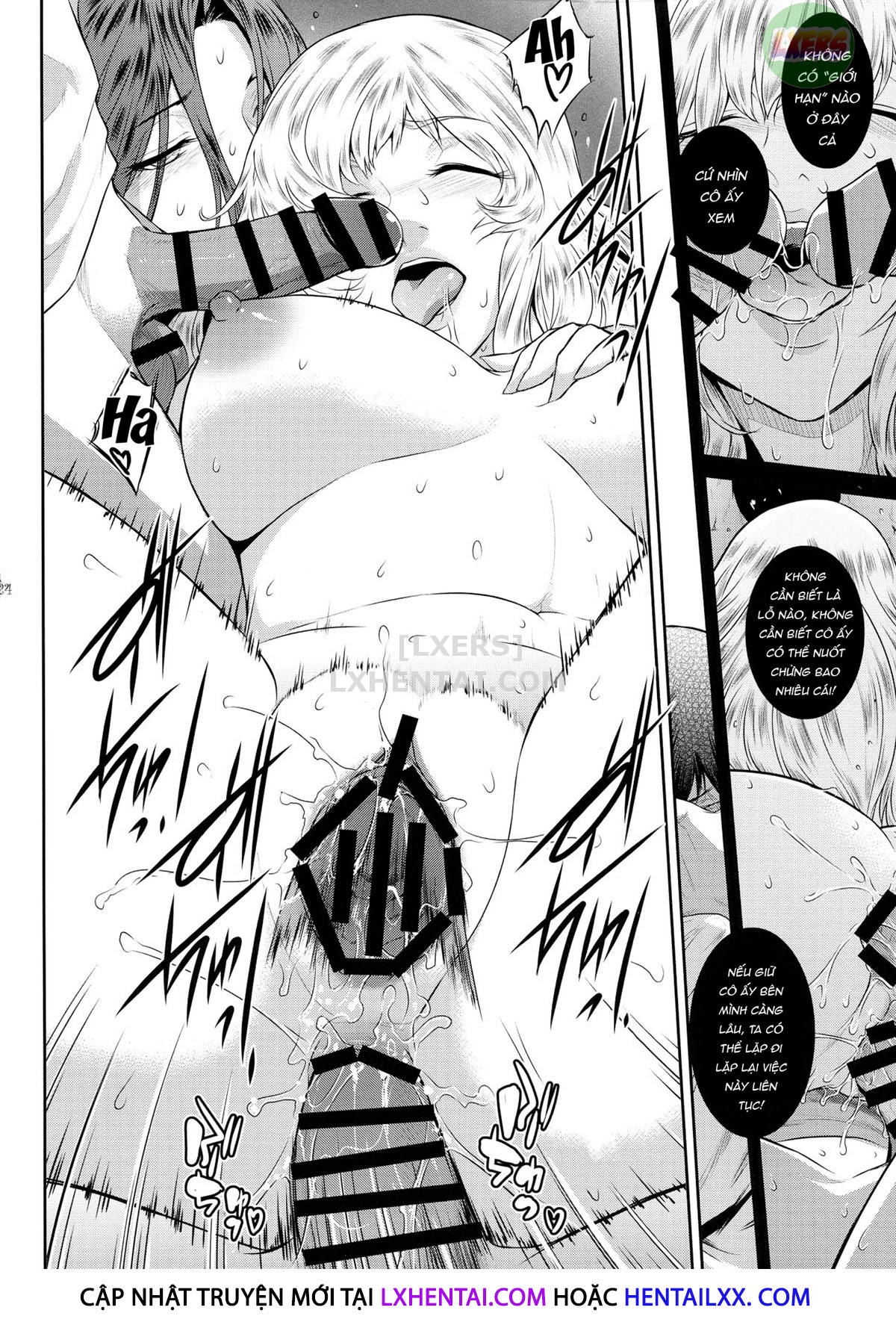 Đọc truyện hentai Kyoukai. - Chap 4