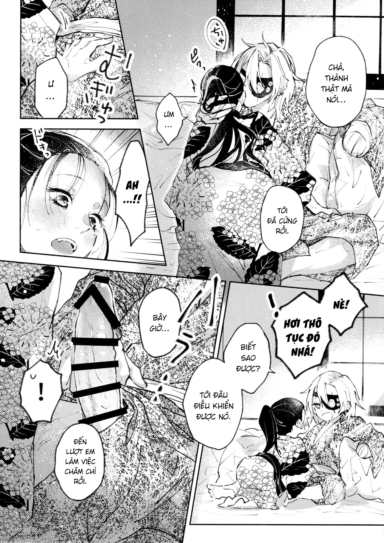 Đọc truyện hentai Uzui và 3 cô vợ - Oneshot