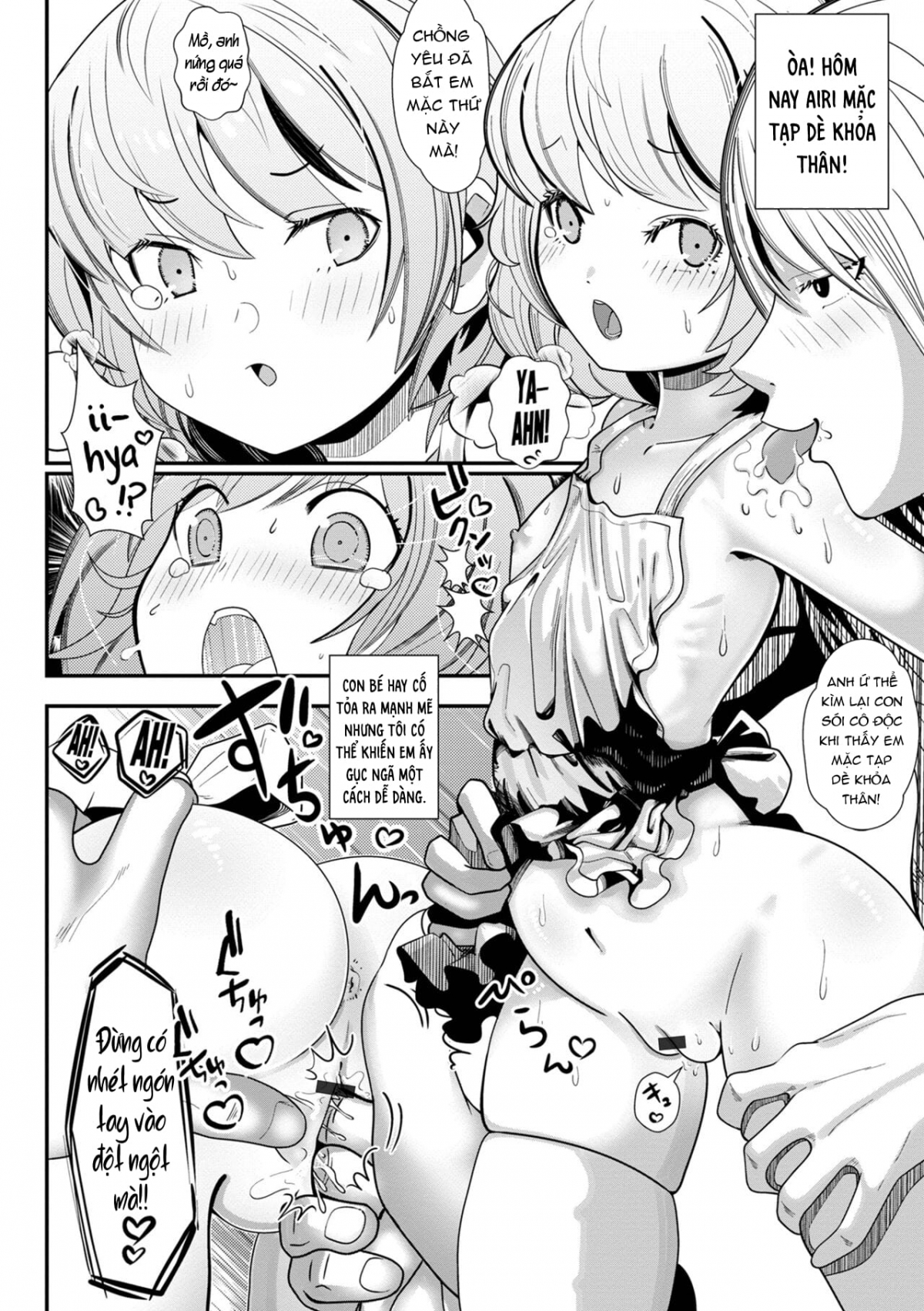 Đọc truyện hentai Chơi giả làm gia đình cùng em gái - Oneshot