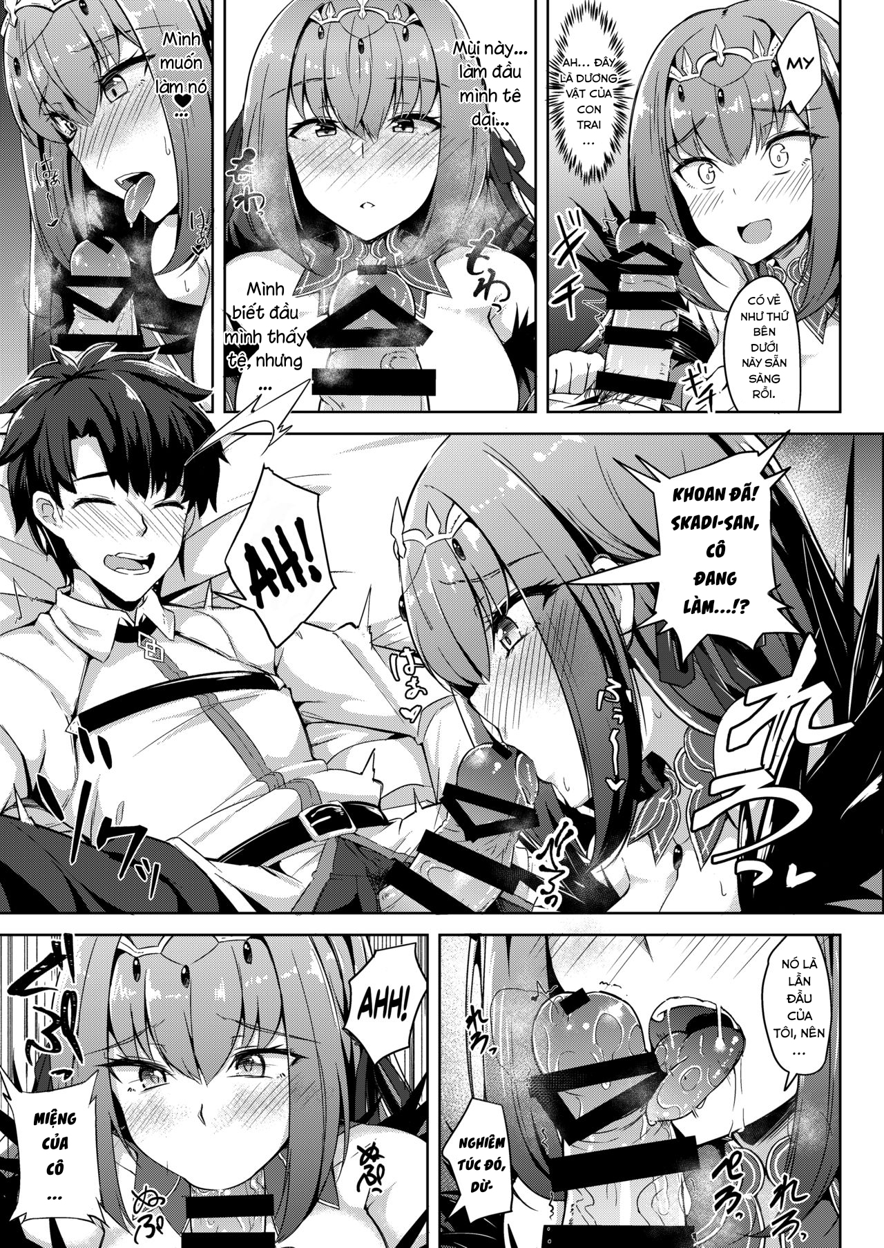 Đọc truyện hentai Scathach Shishou to Skadi-sama wa Ai ga Hoshii - Chap 1 [Gudao x Skadi]