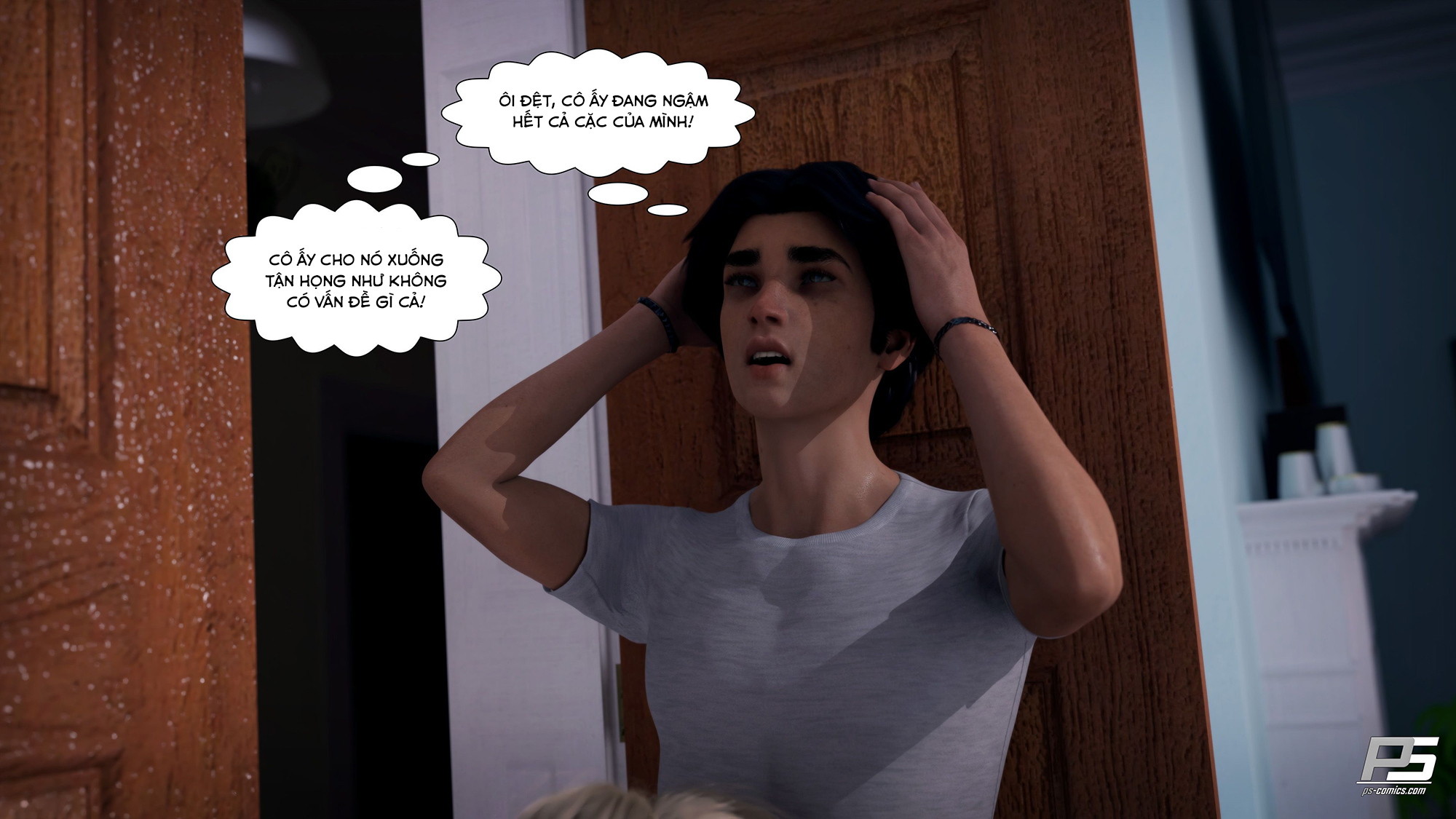 Đọc truyện hentai Milf Mansion - Vol 1 - Chương 8: Đang chơi đùa với mình?