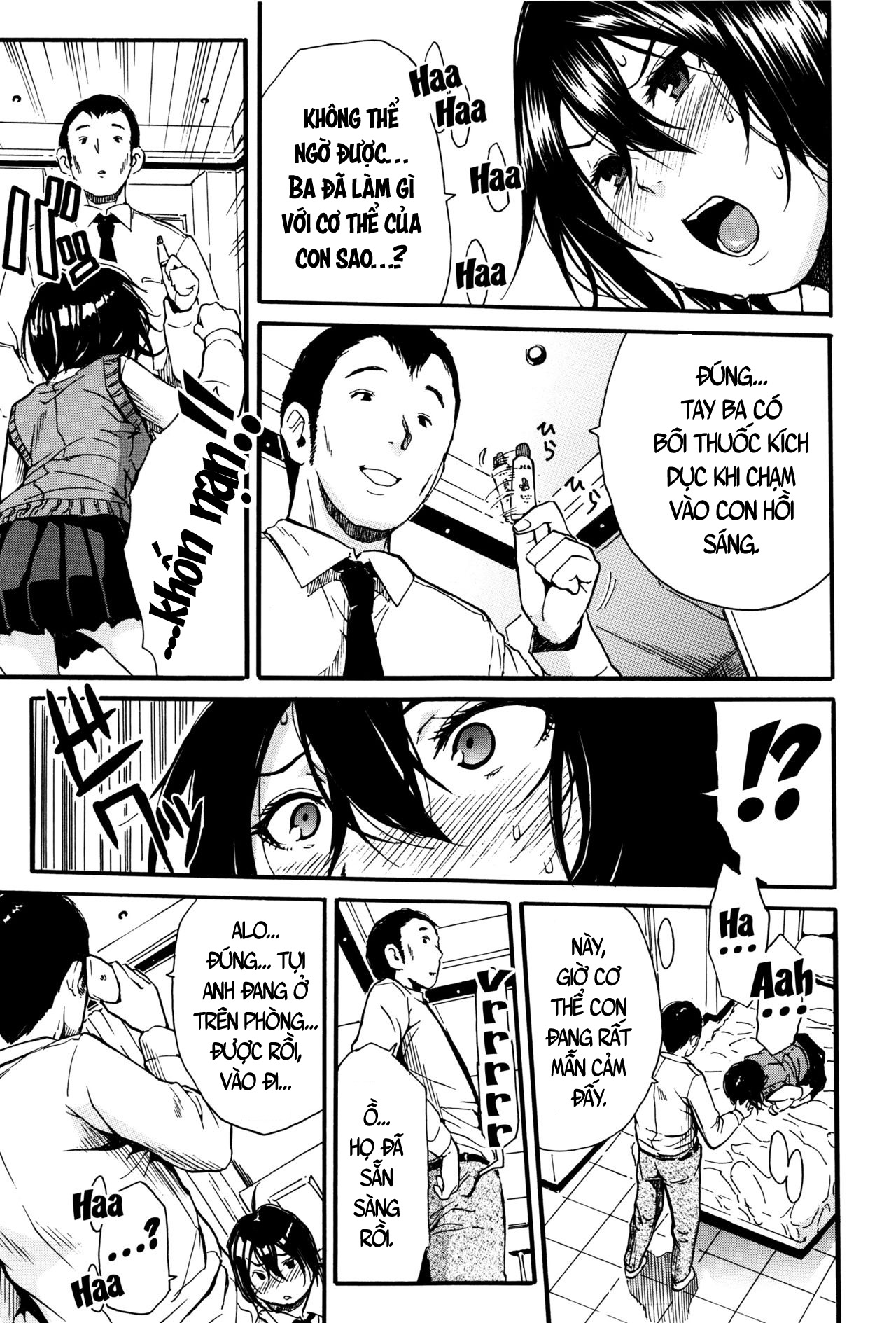 Đọc truyện hentai Một nơi dễ chịu sâu bên trong bộ đồng phục - Chap 2