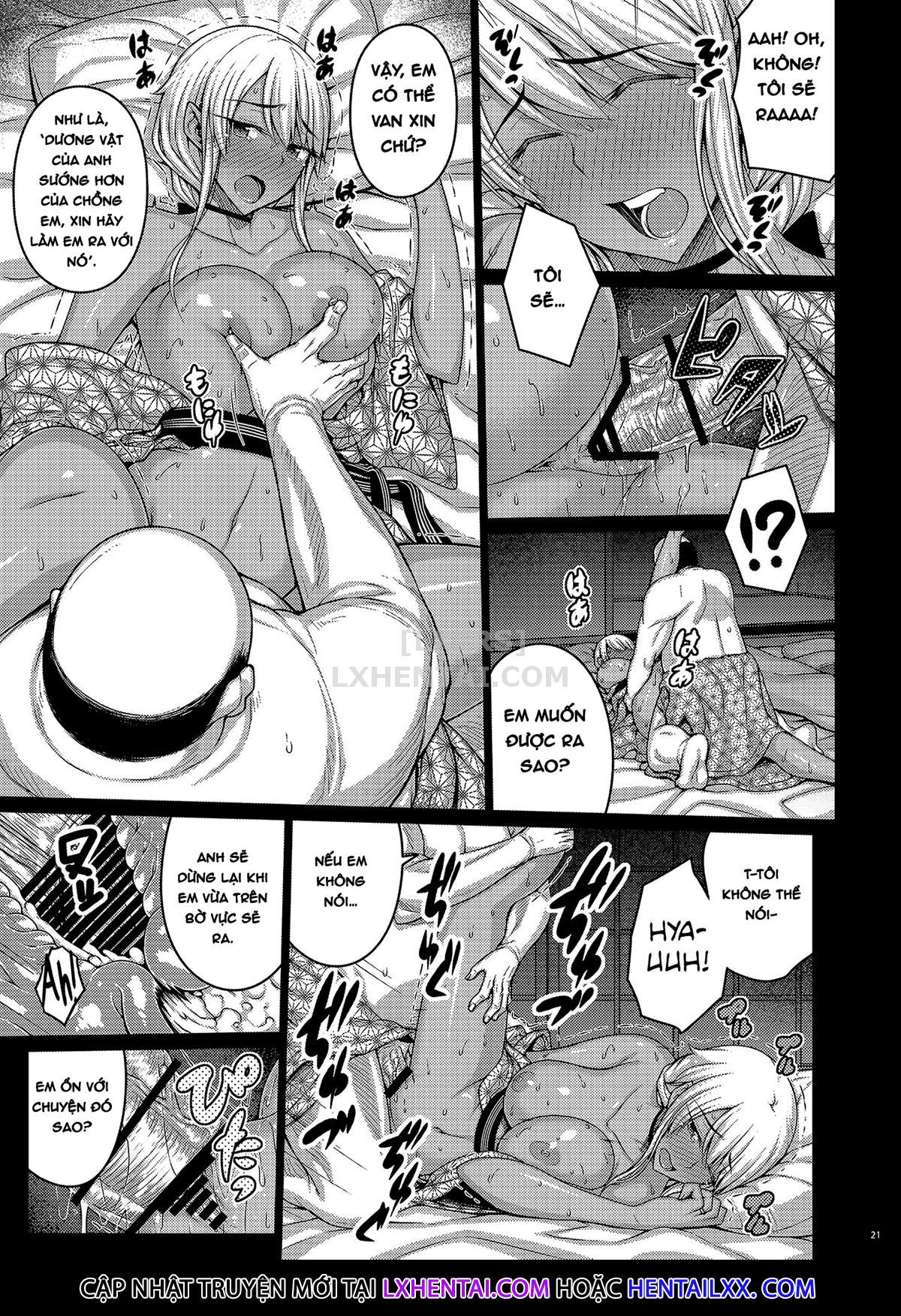 Đọc truyện hentai Tsumareta Ikoku no Hana - Chap 3