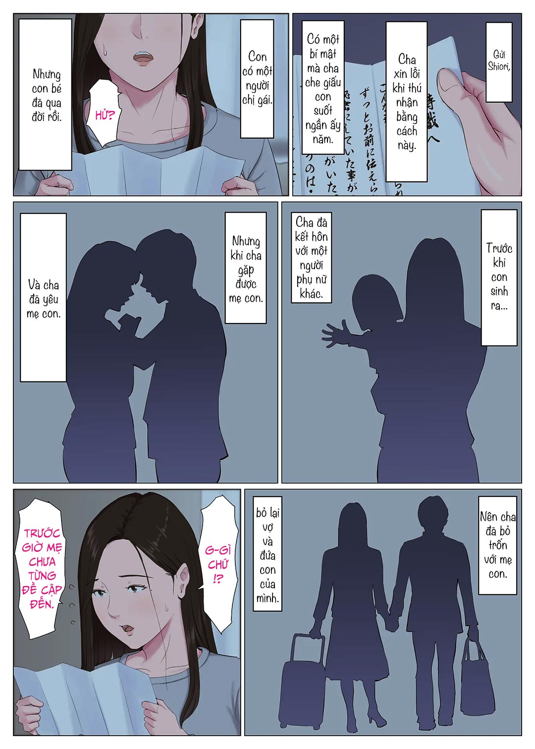 Đọc truyện hentai Người phụ nữ giống mẹ tôi - Chap 2.2