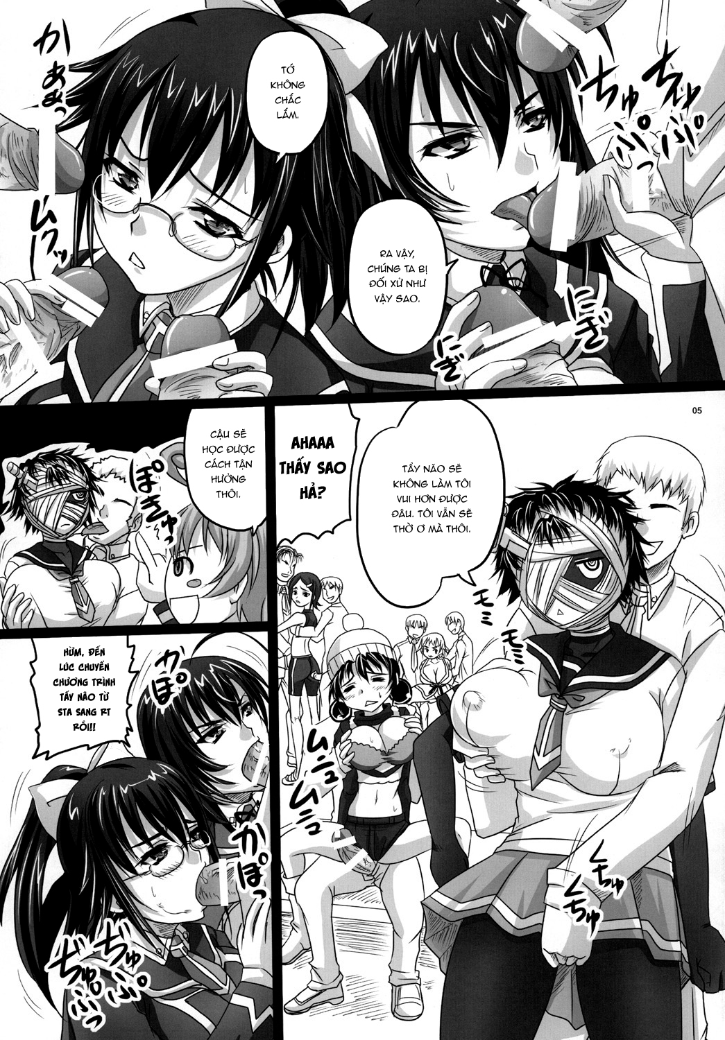Đọc truyện hentai ROYAL Medaka SCRAMBLE - Oneshot