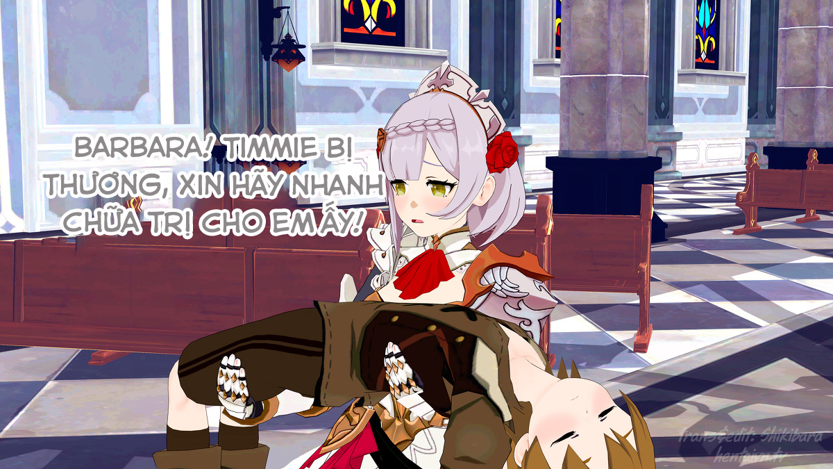 Đọc truyện hentai Cậu học sinh may mắn - Barbara 1