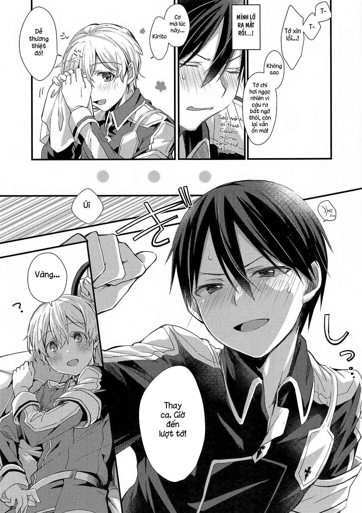 Đọc truyện hentai Kawaii Aibou (Sword Art Online) - Oneshot