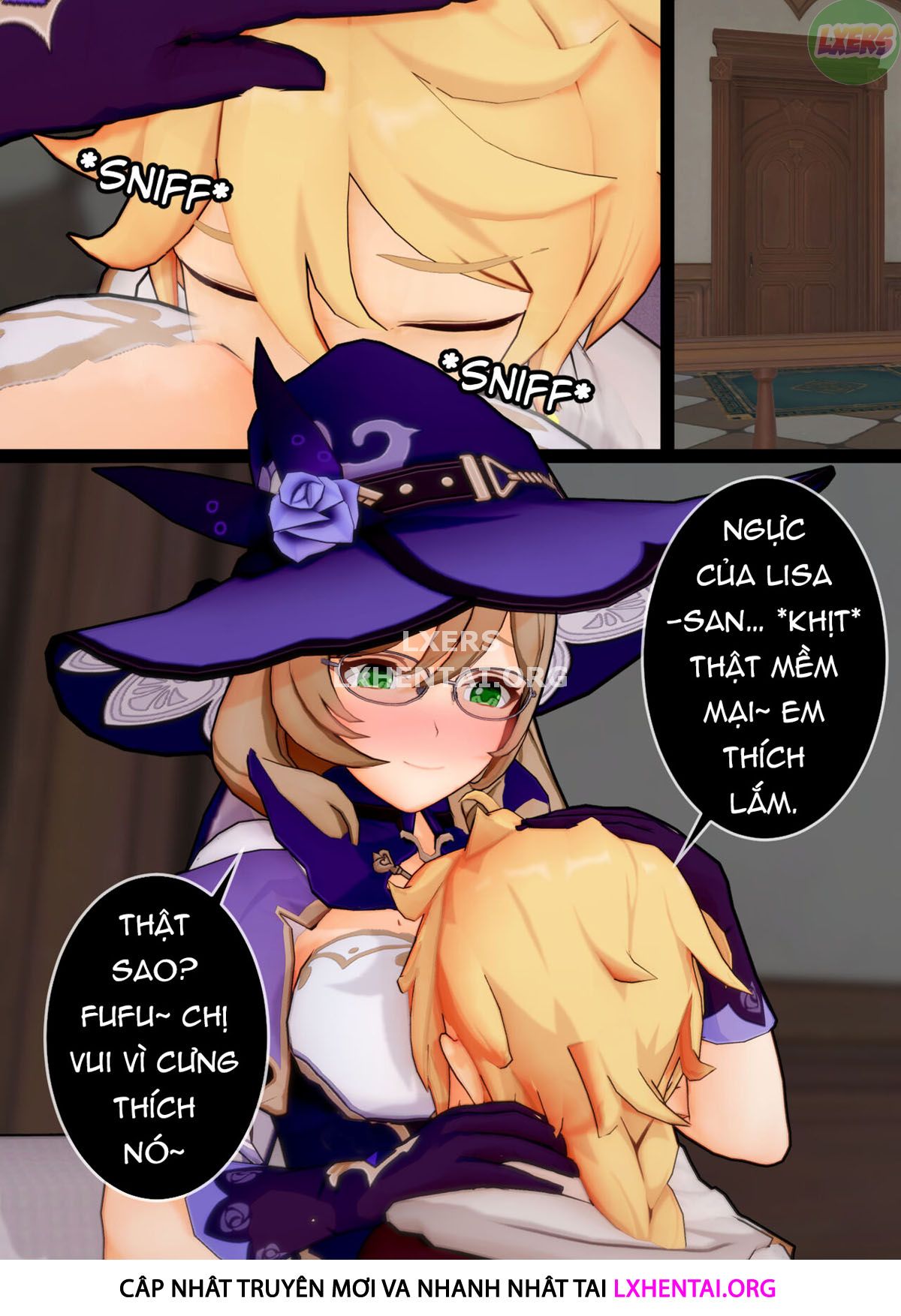 Đọc truyện hentai Please Teach Me Lisa-san~! - Chap 1