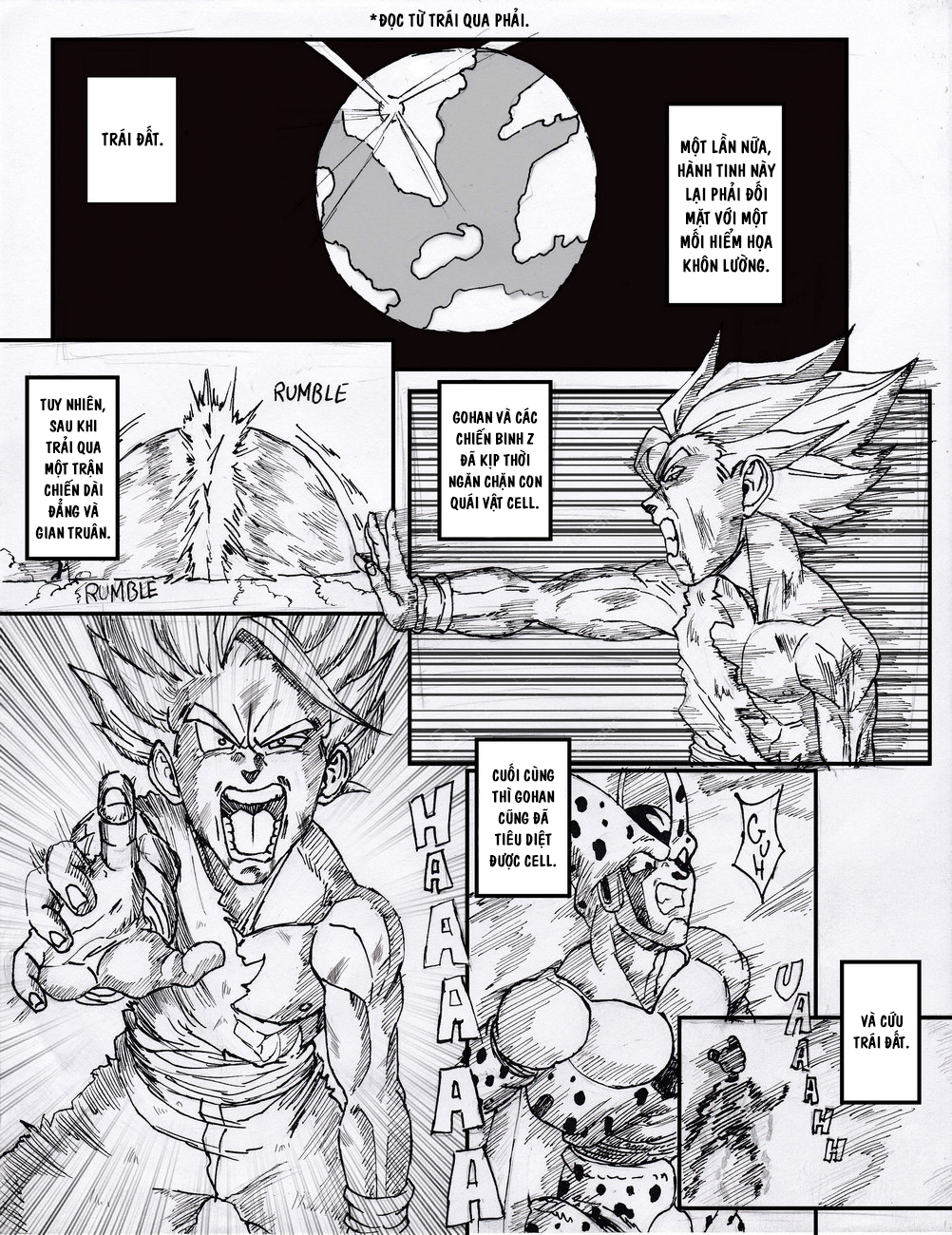 Đọc truyện hentai Chichi và Gohan - Oneshot