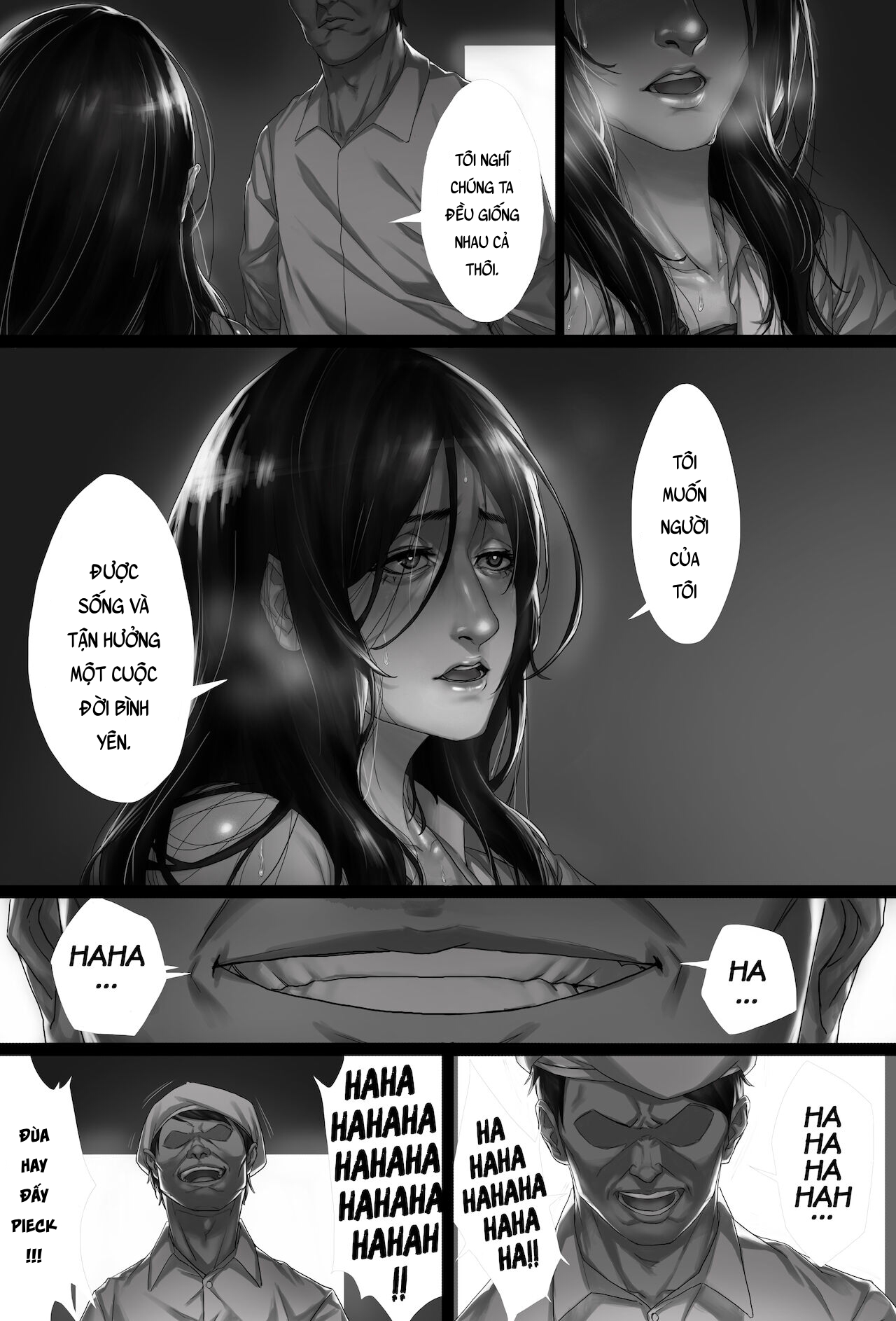 Đọc truyện hentai Cuộc chiến của tôi. - Oneshot