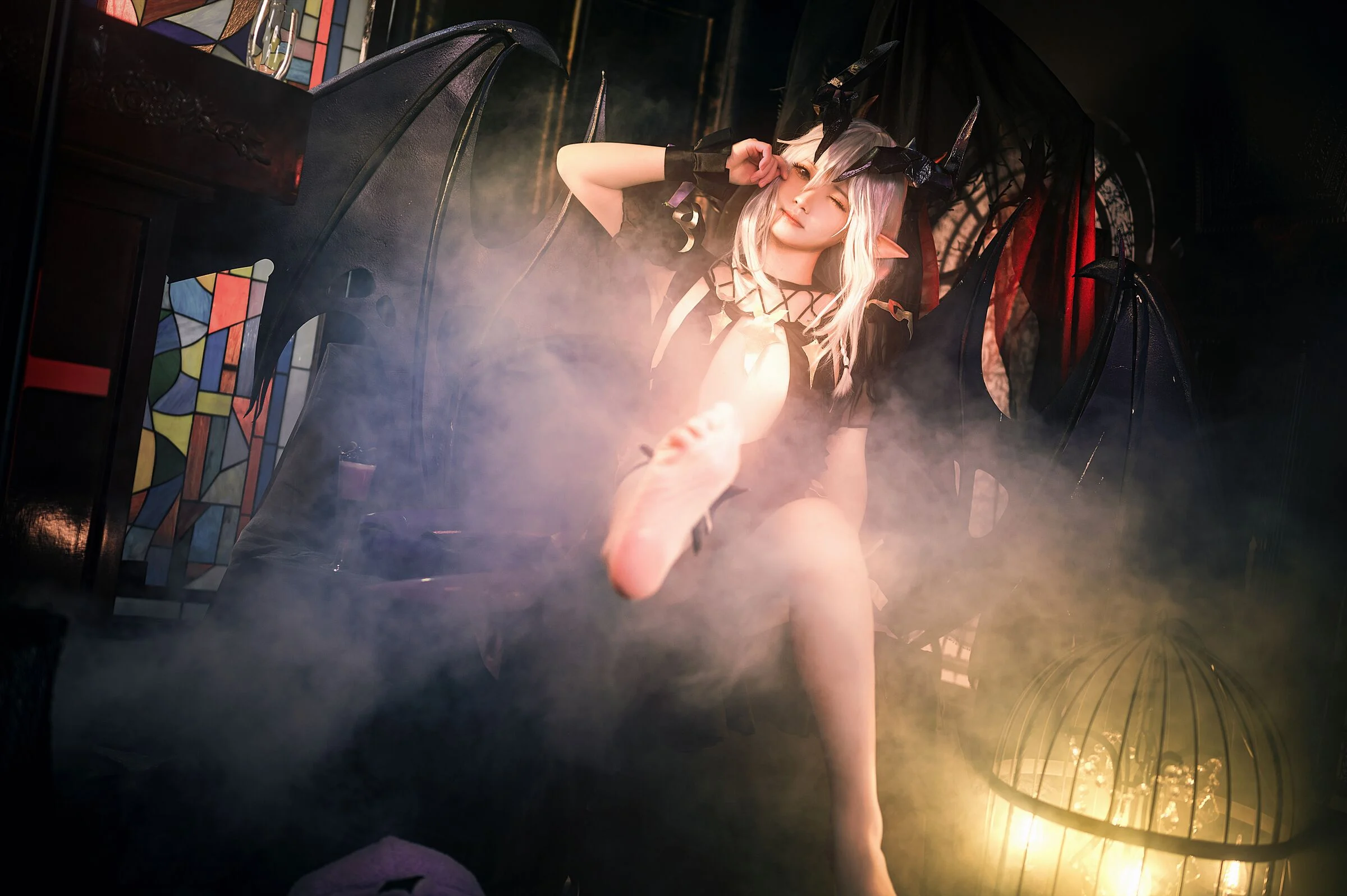 Đọc truyện hentai Tuyển tập Albums siêu phẩm Cosplay - Chap 584 - Yimiaojun - Clover Theater Favna