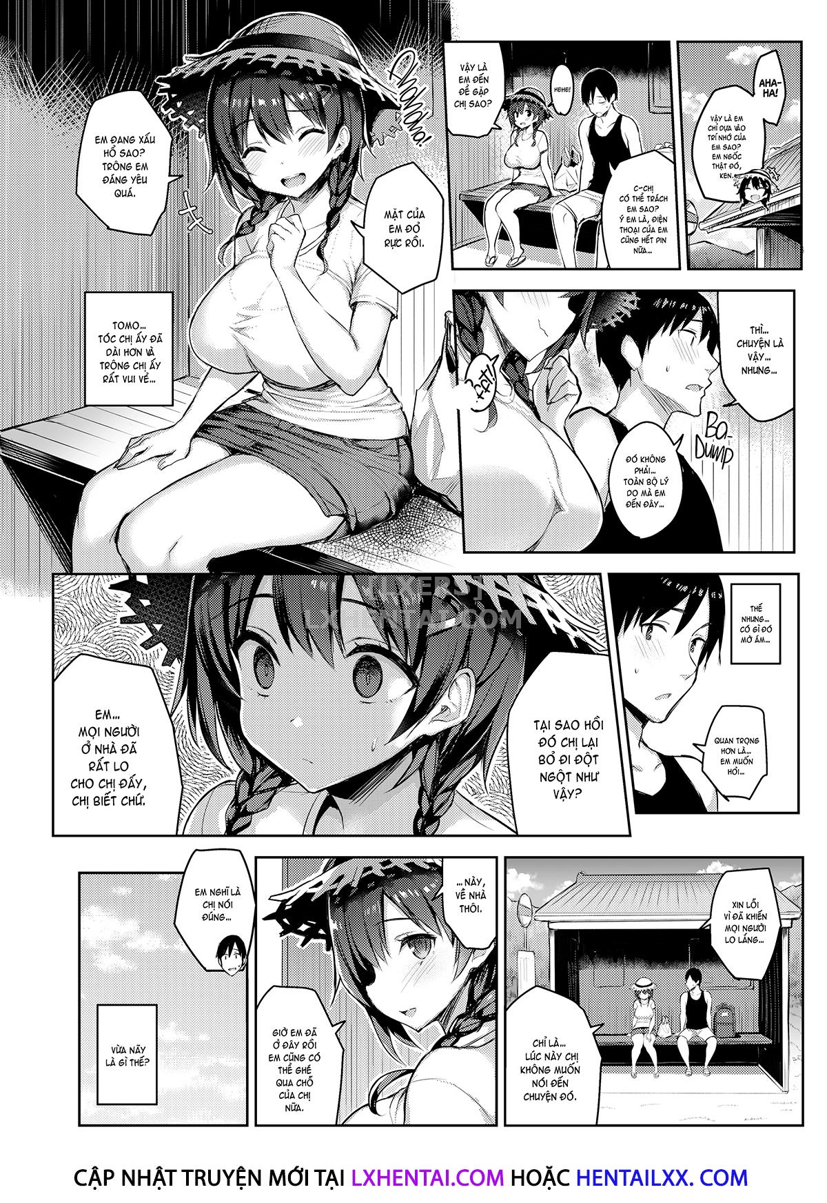 Đọc truyện hentai Holiday with My Busty Cousin - Chap 2