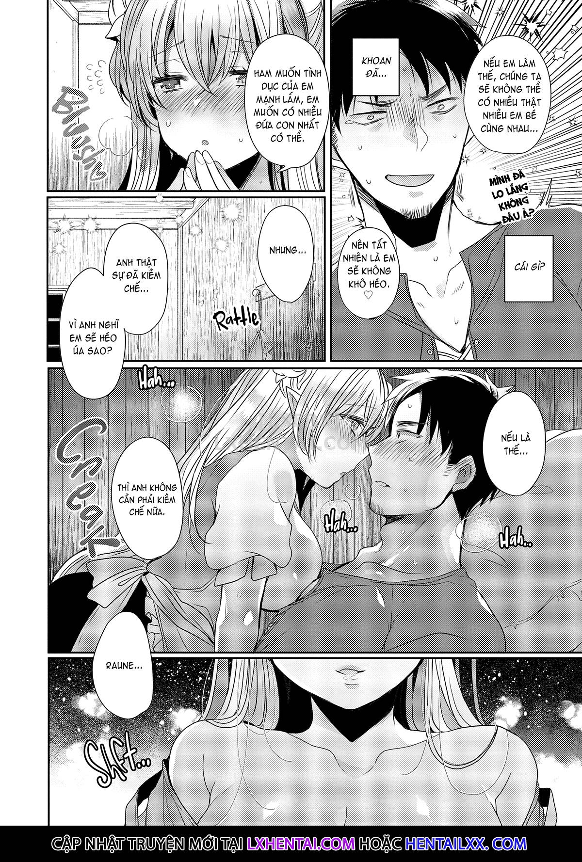 Đọc truyện hentai Monster Girls With a Need for Seed - Chap 9 - Damp with Love and Dew