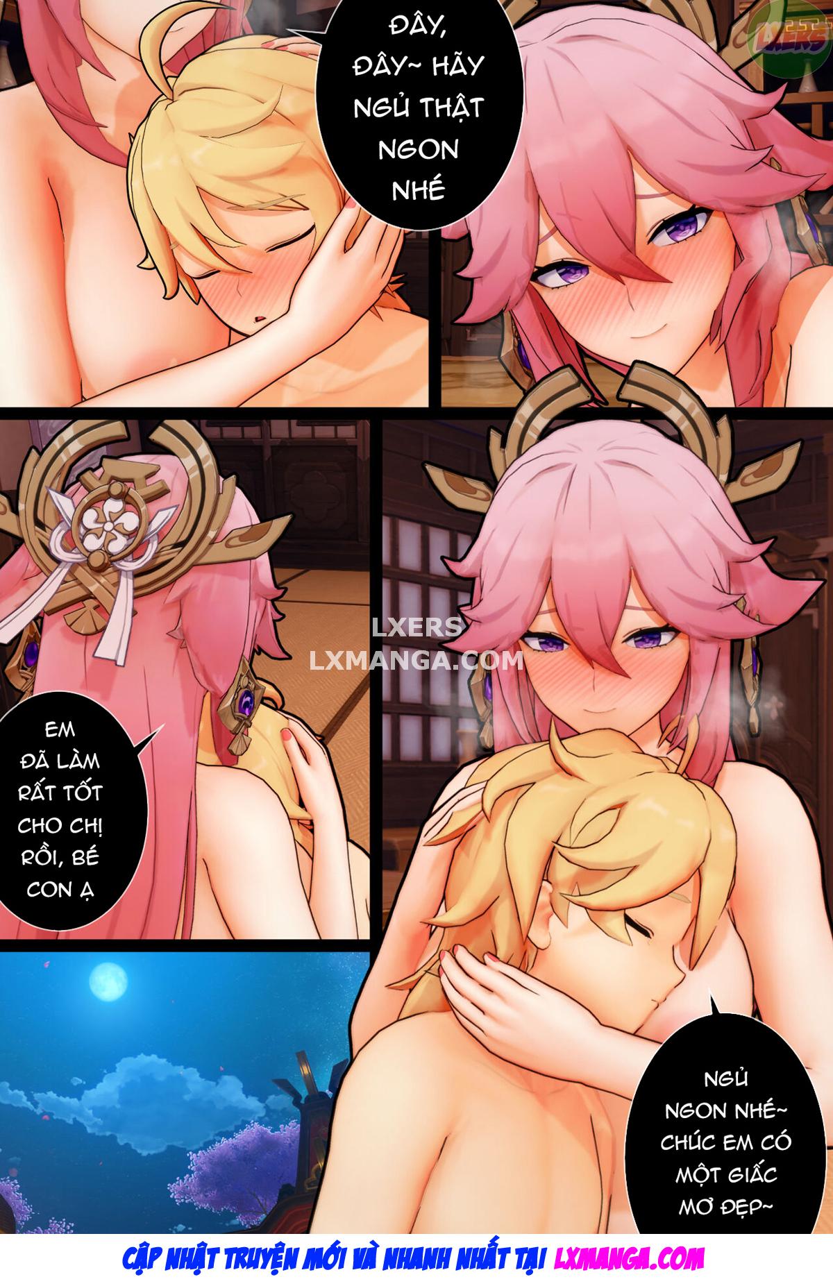 Đọc truyện hentai Vixen và con chó con của nó - Oneshot