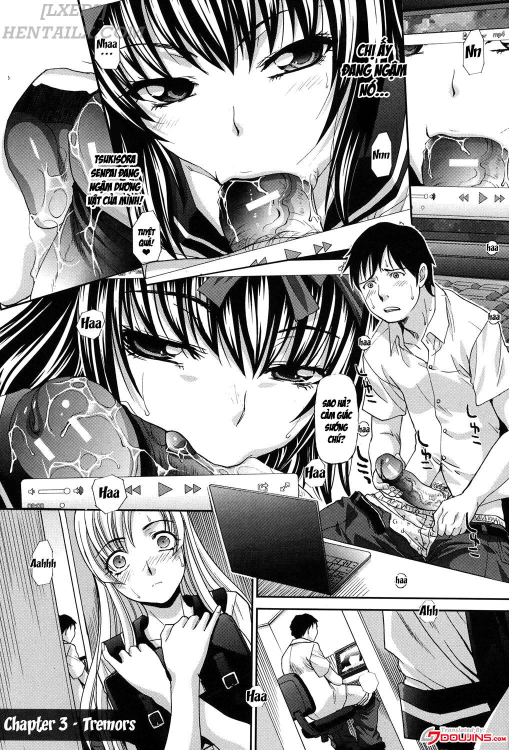 Đọc truyện hentai Houkago no Kanojo wa Neburarete Naku. - Chap 3