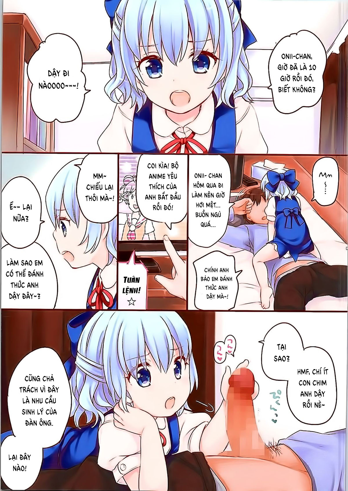 Đọc truyện hentai Hãy đánh thức anh dậy vào sáng thứ 7 (touhou project) - Oneshot