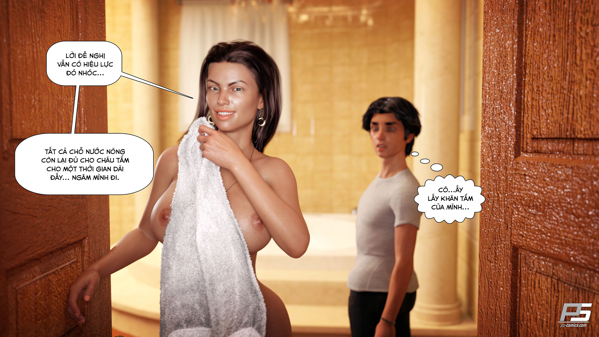 Đọc truyện hentai Milf Mansion - Vol 1 - Chương 5: Không ngại về việc đó.