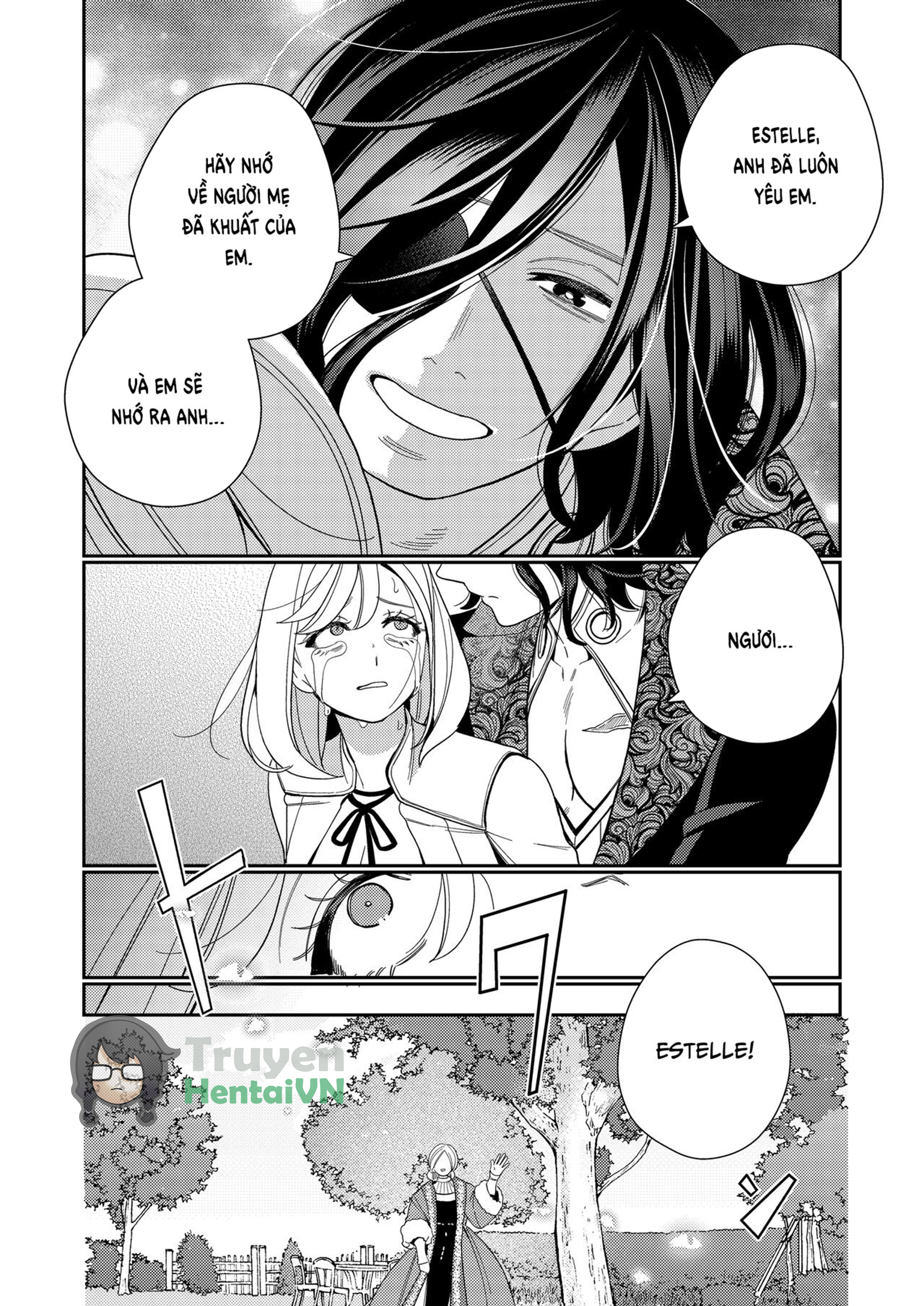 Đọc truyện hentai Seijo wa Tekikoku no Ou ni Otosareru - Oneshot