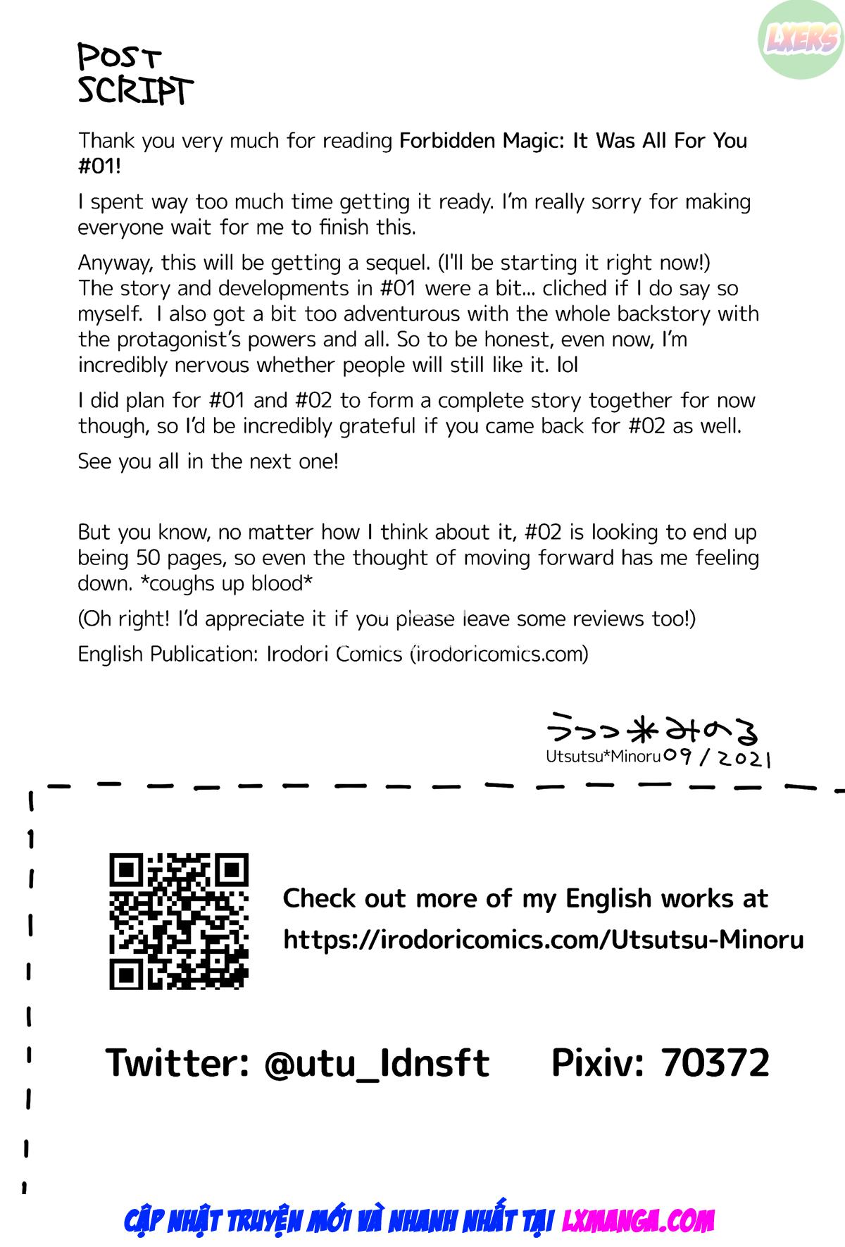 Đọc truyện hentai Phép thuật bị cấm Tất cả là dành cho bạn - Chap 1