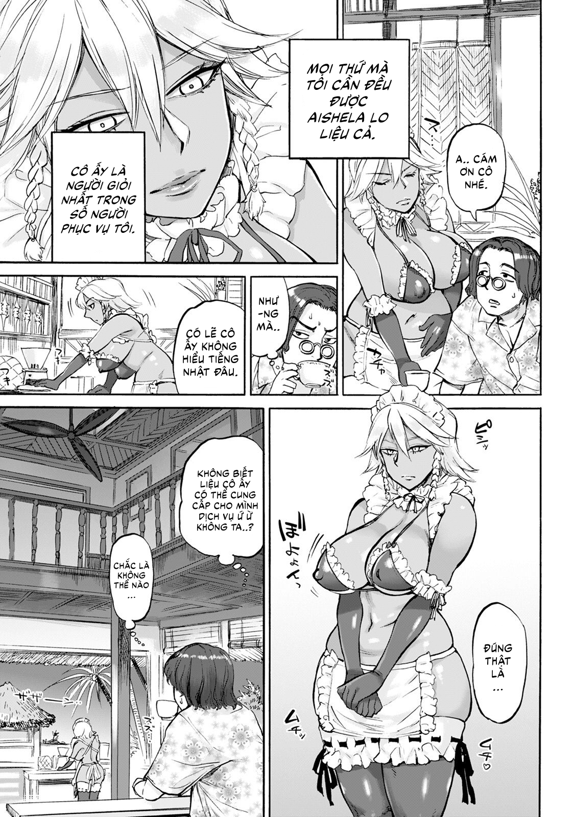 Đọc truyện hentai Aishela Và Cây Đèn Cổ - Oneshot