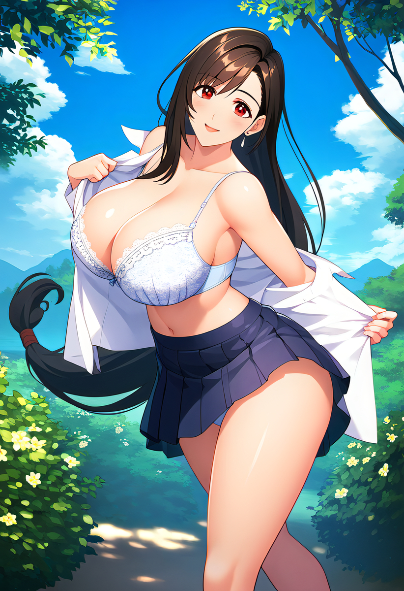 Đọc truyện hentai Tuyển tập Albums Art hentai - Chap 309 - Tifa Showing Off