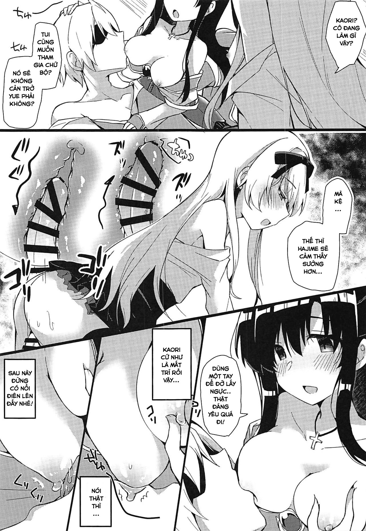 Đọc truyện hentai Arifureta Hibi ni Modotte kure!!! (Arifureta Shokugyou de Sekai Saikyou) - Oneshot