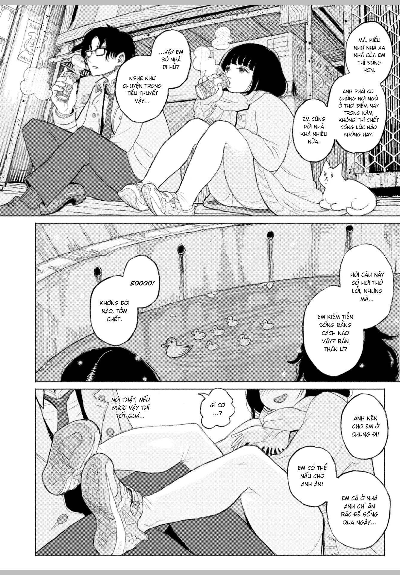 Đọc truyện hentai Ven sông là nơi Anh và Em gặp nhau - Oneshot