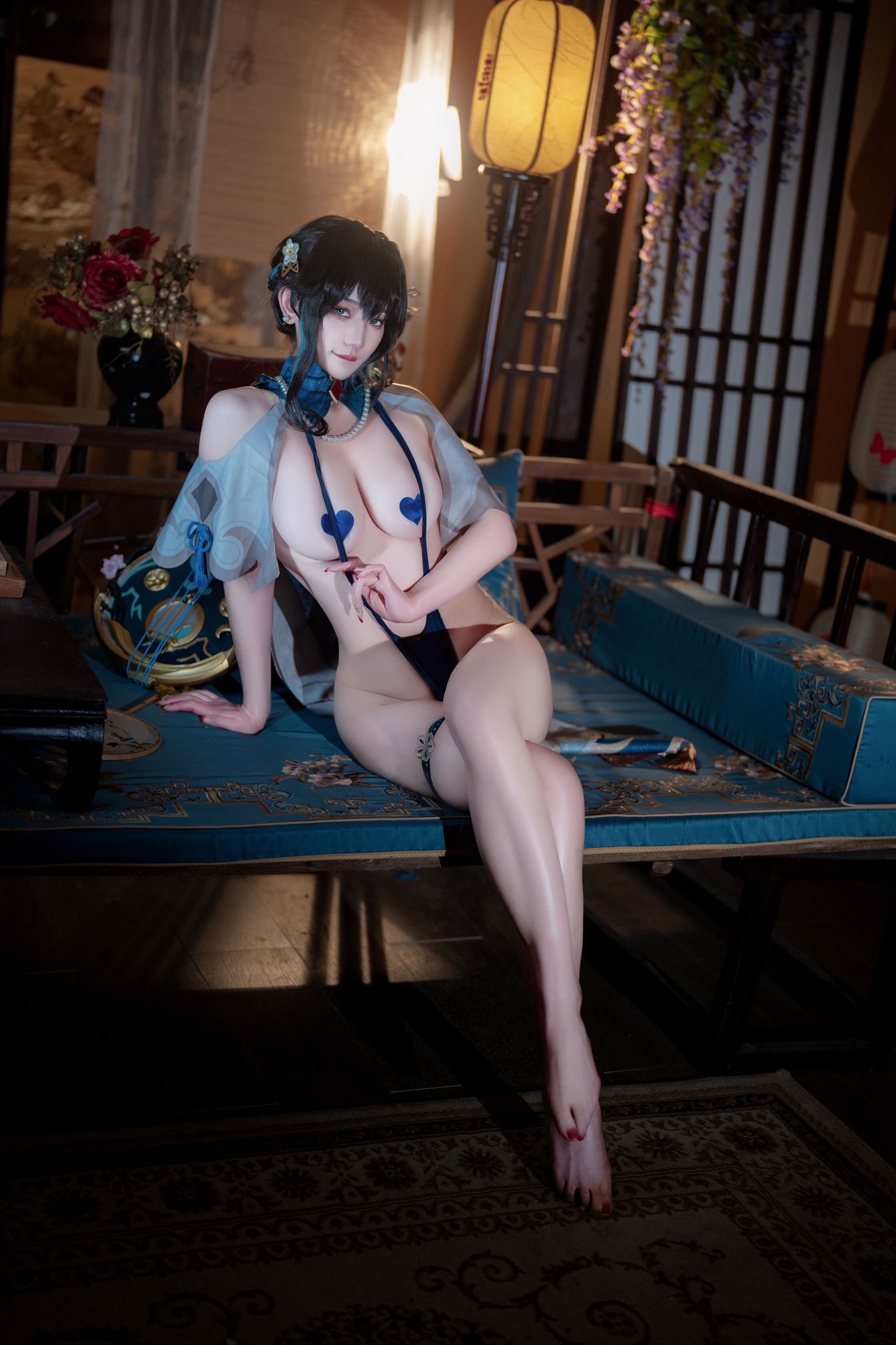 Đọc truyện hentai Tuyển tập Albums siêu phẩm Cosplay - Chap 1022 - Xinglan is Lanlan and calls her Lanmei - Collapse of the Star Sky Railway Ruan Mei