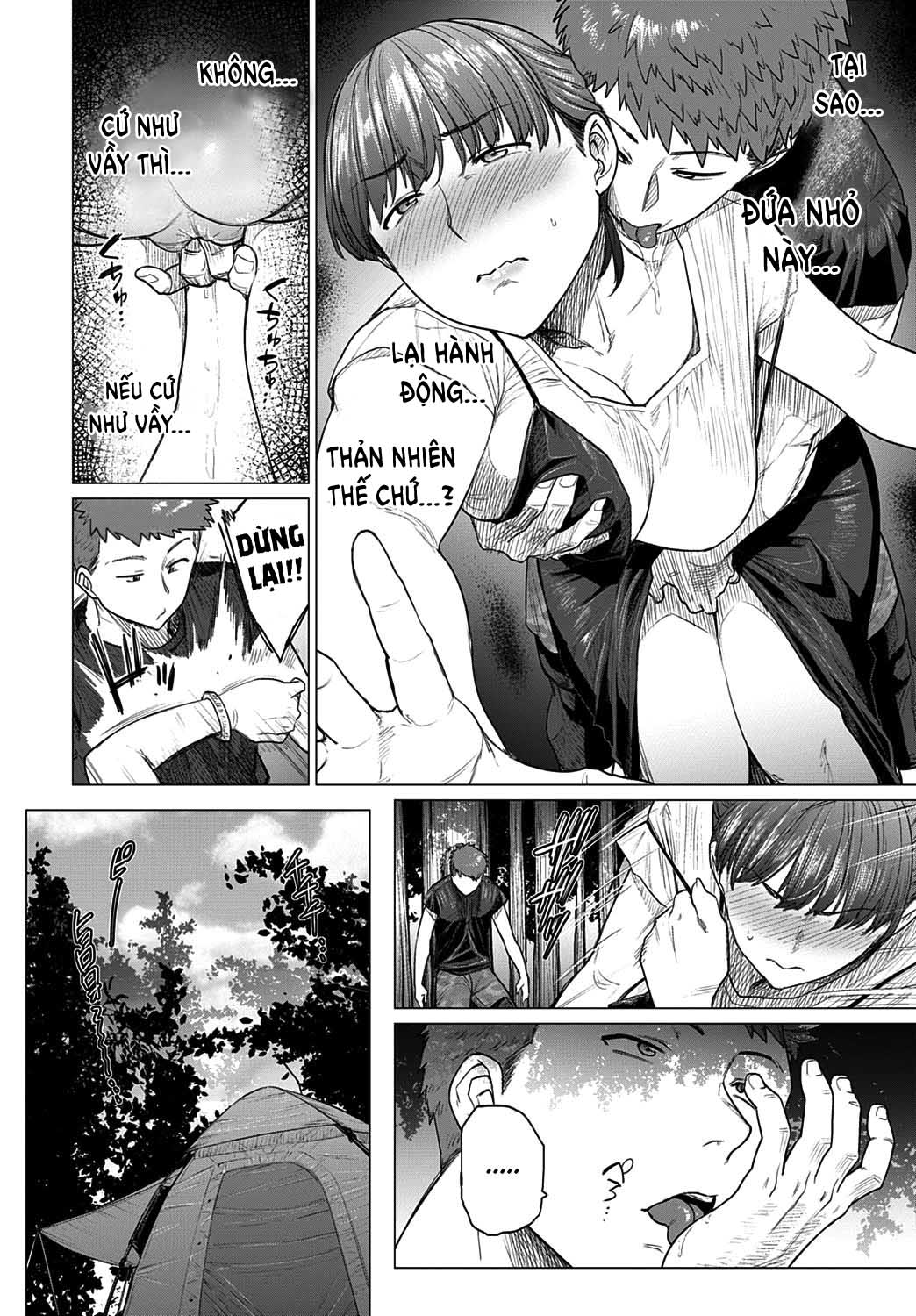 Đọc truyện hentai Cắm trại cùng mẹ kế - Oneshot
