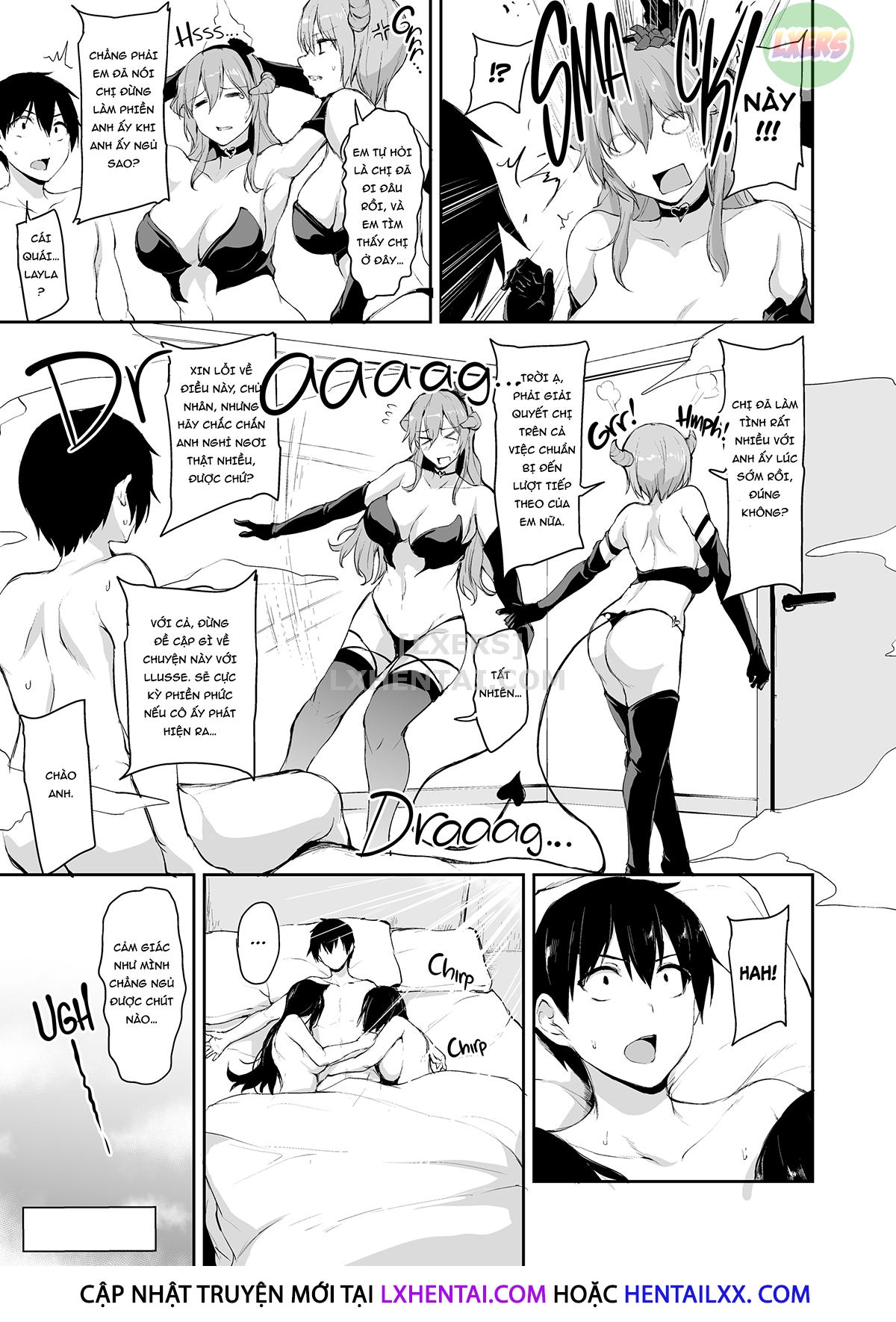 Đọc truyện hentai Tales of a Harem in Another World - Chap 6.5