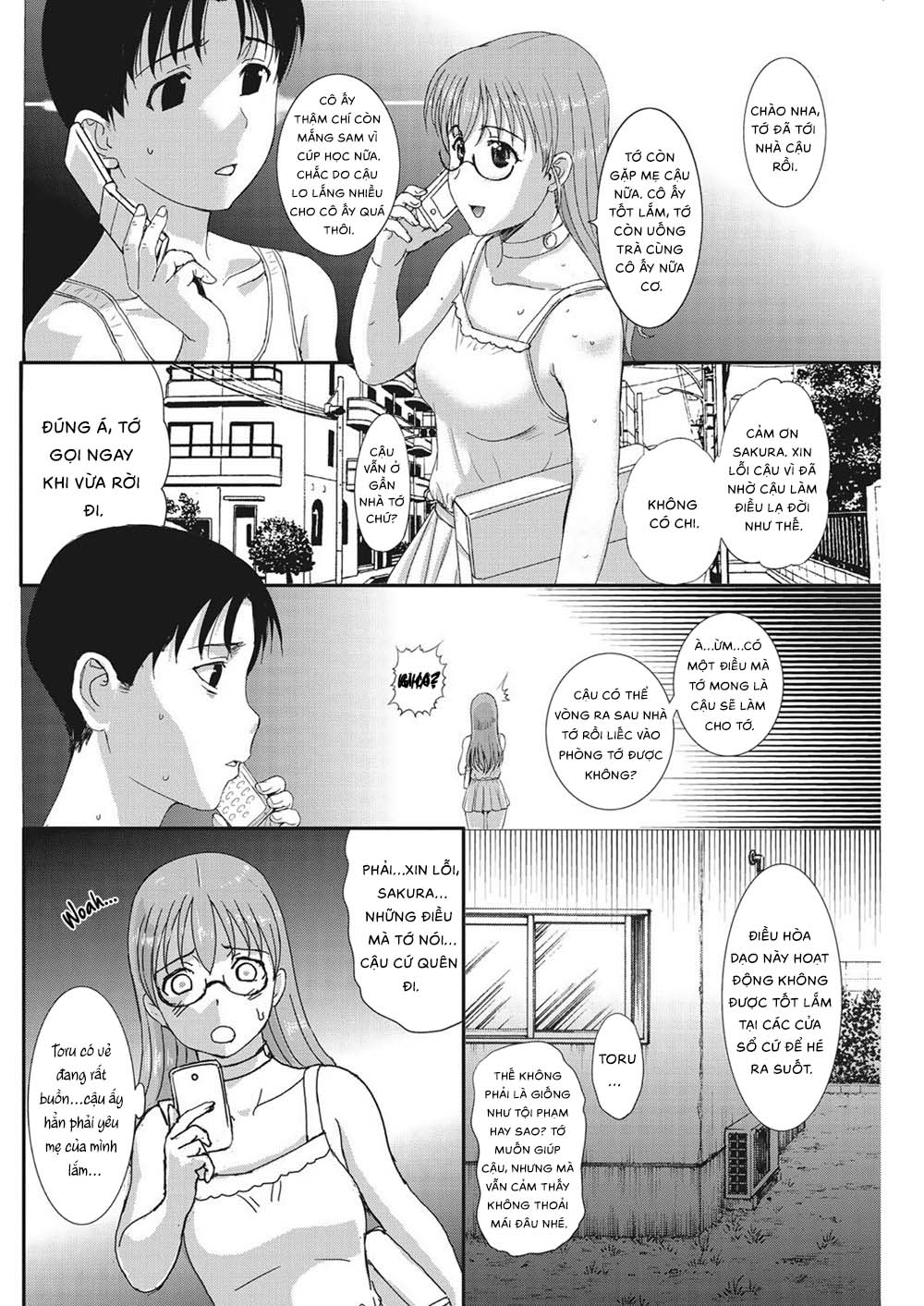 Đọc truyện hentai Homestay daydream - Chap 6