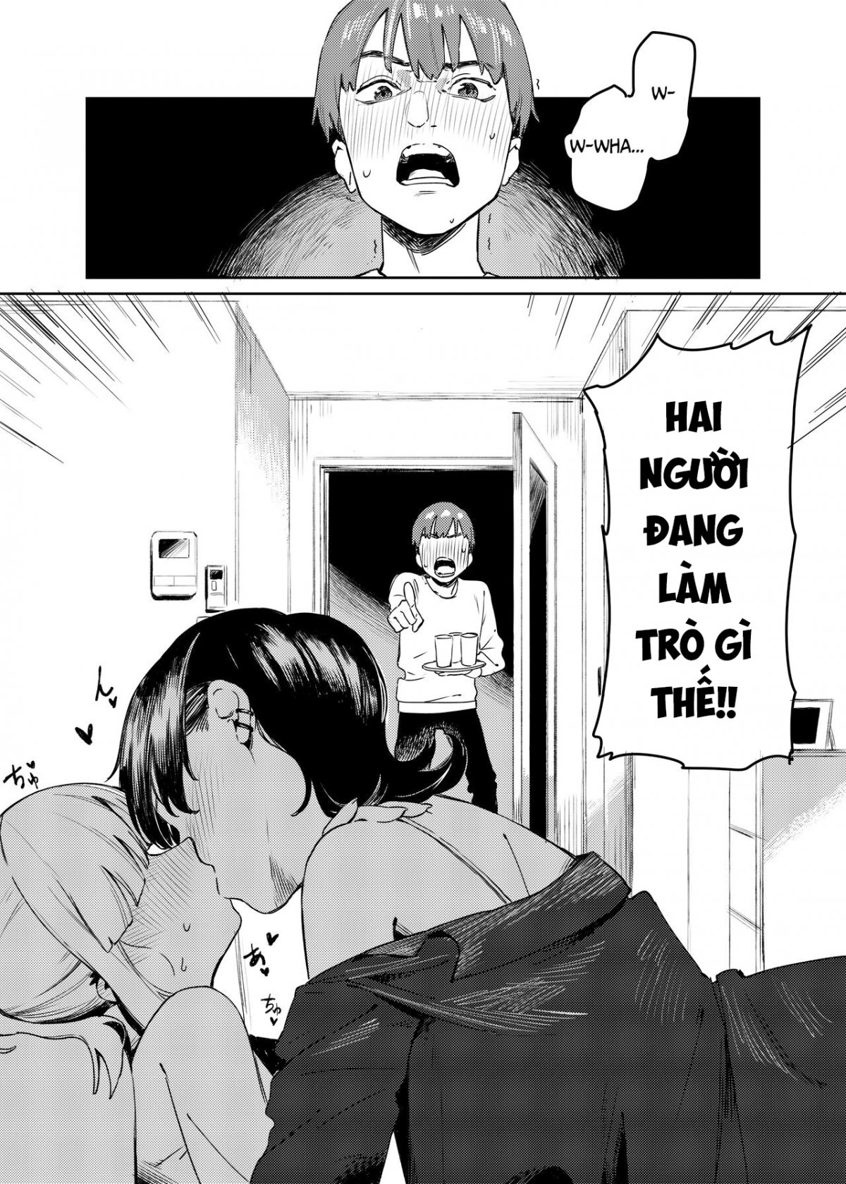 Đọc truyện hentai Kẹp giữa cặp Yuri. - Oneshot