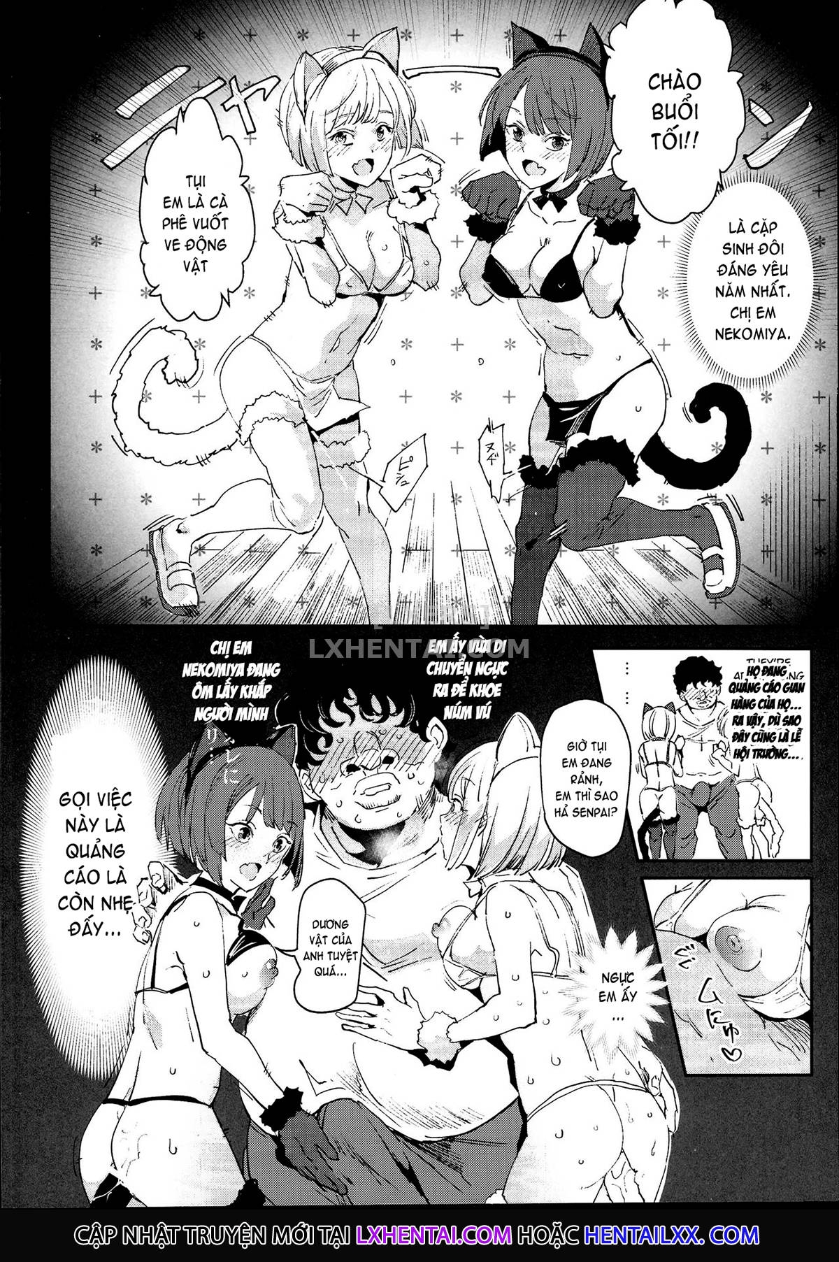 Đọc truyện hentai The Old School Building's Backstage Festival - Chap 2 - Is Your Order Mating? Animal Petting Cafe Edition