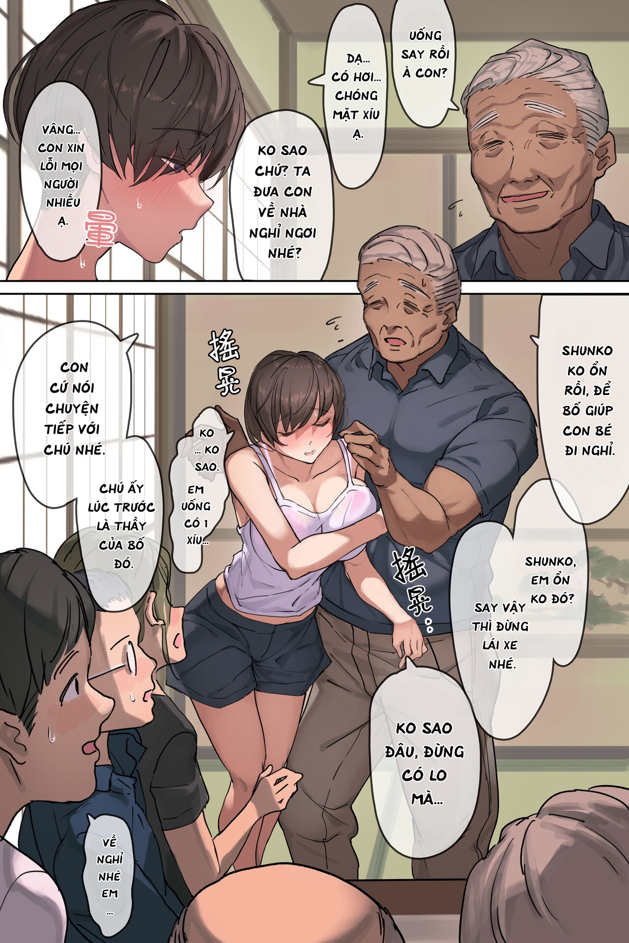 Đọc truyện hentai Bố chồng và nàng dâu. - Chap 1