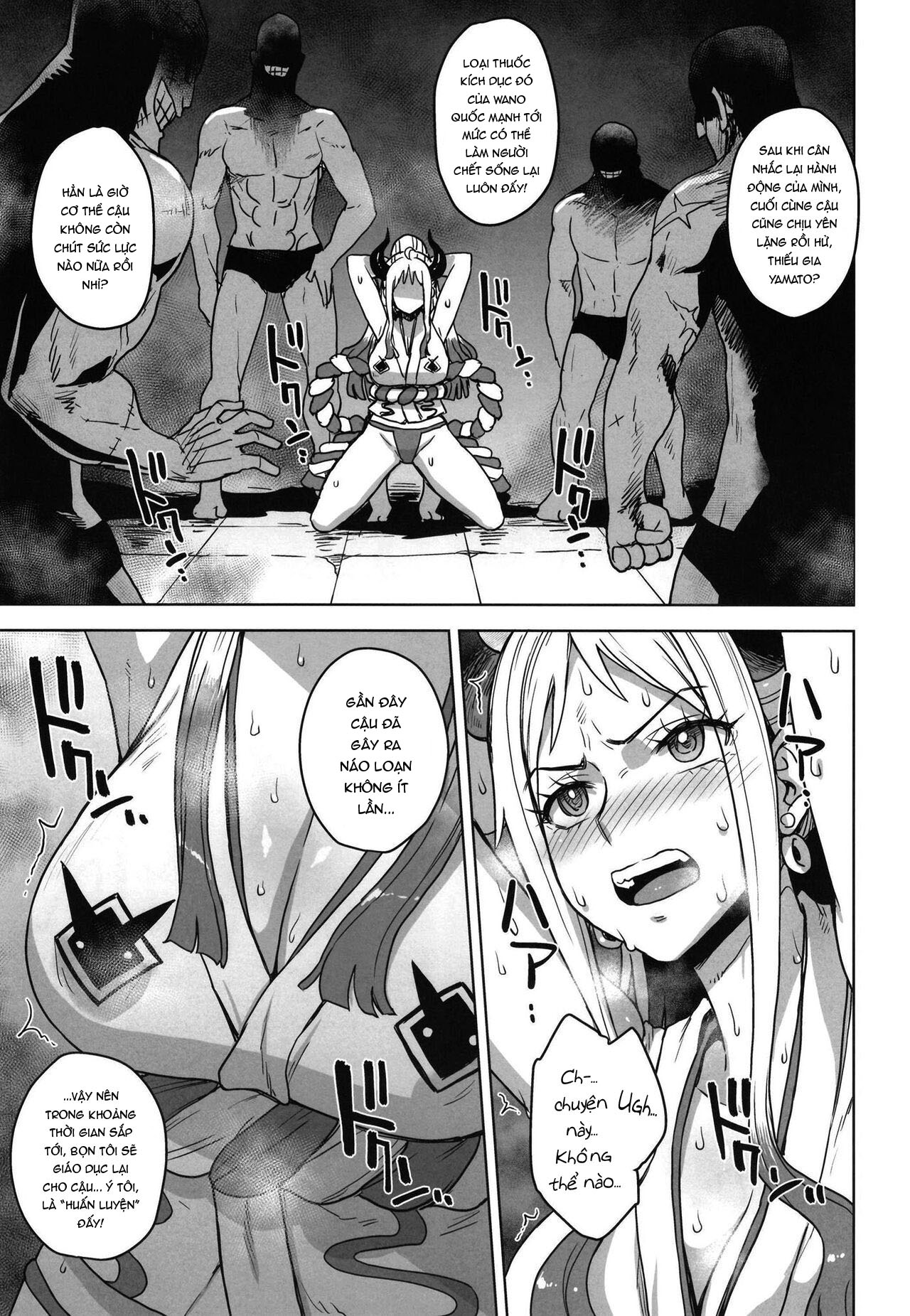 Đọc truyện hentai Nhật ký hậu trường của Yamato - Oneshot