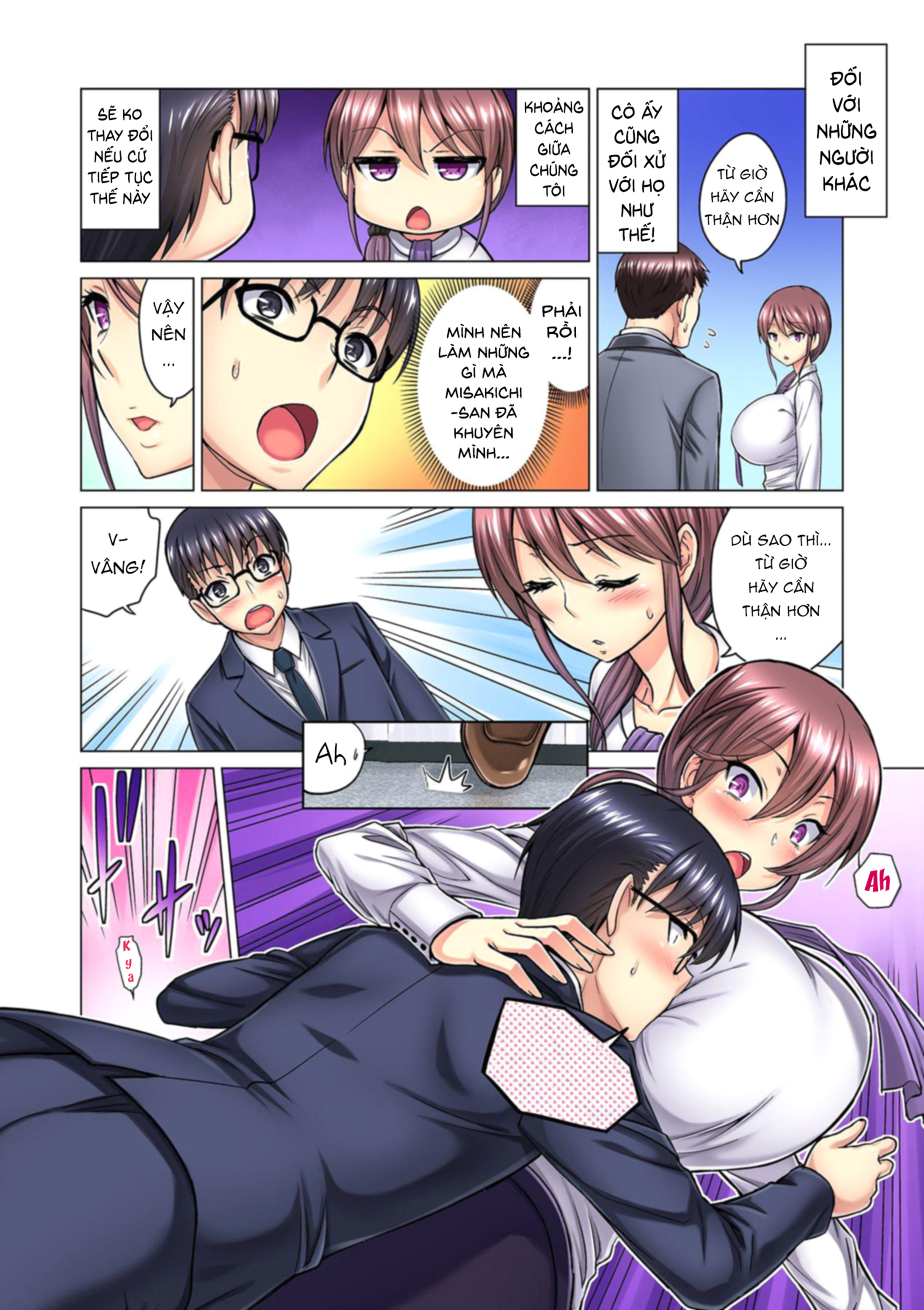Đọc truyện hentai M-jo Joushi to no Sex o Sekai ni Haishinchuu? Icchau Tokoro ga Haishin sarechau~! - Chapter 01