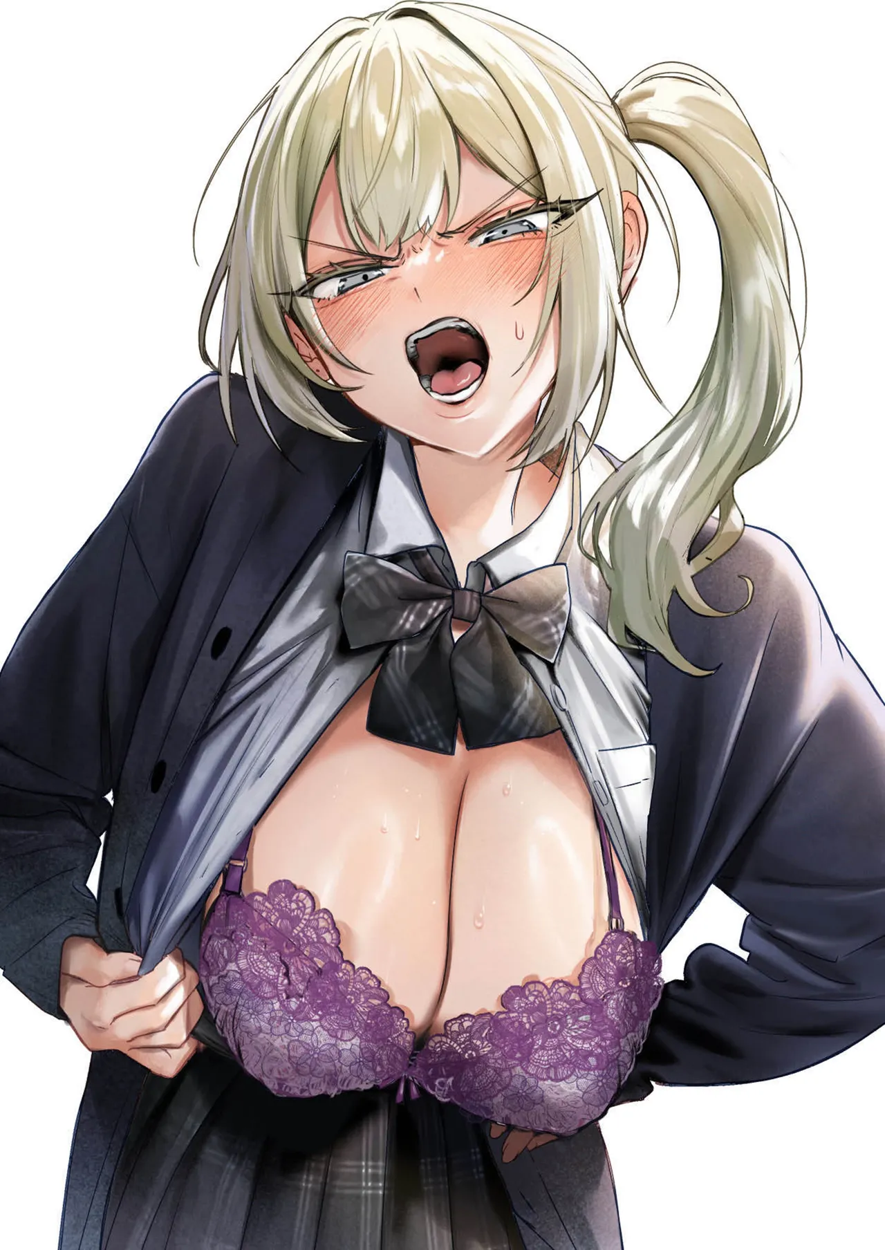 Đọc truyện hentai Ryou Kataomoi ga Minoranai Gyaru-san wa Iramura Chikunii ga Tomaranai! - Oneshot