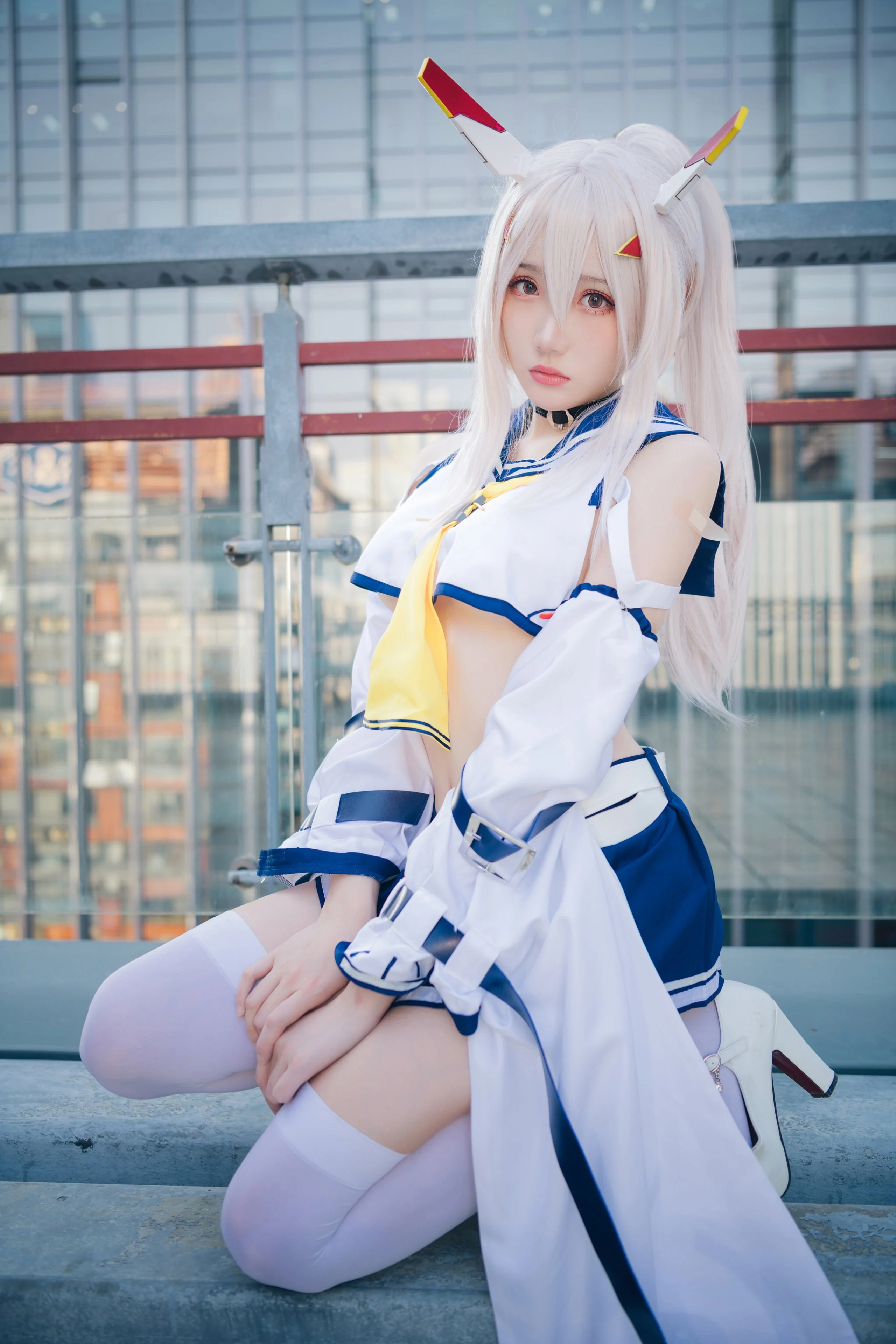 Đọc truyện hentai Tuyển tập Albums siêu phẩm Cosplay - Chap 665 - Guashi Sauce - Ayanami (Azur Lane)