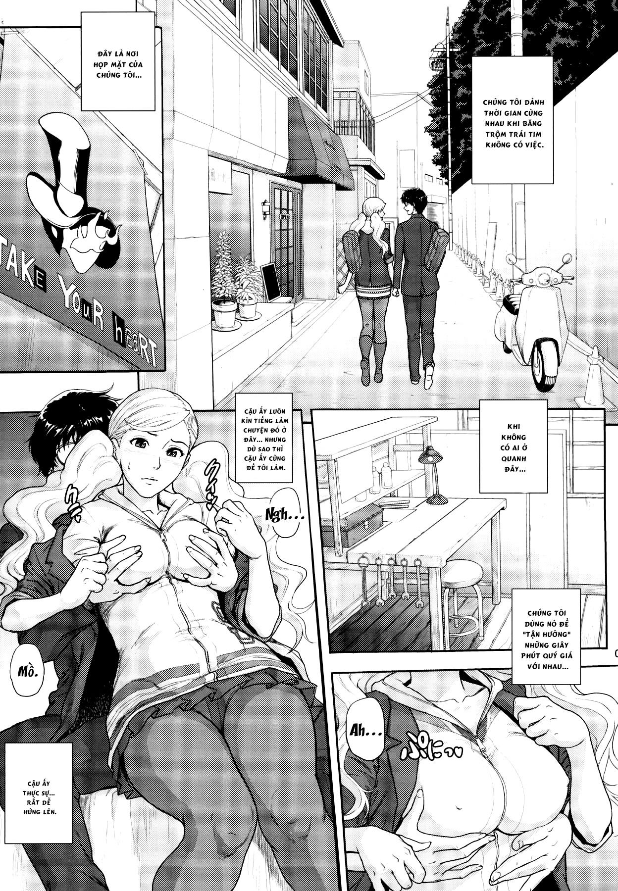 Đọc truyện hentai Ore-tachi wa Tabi ni Deta - Oneshot
