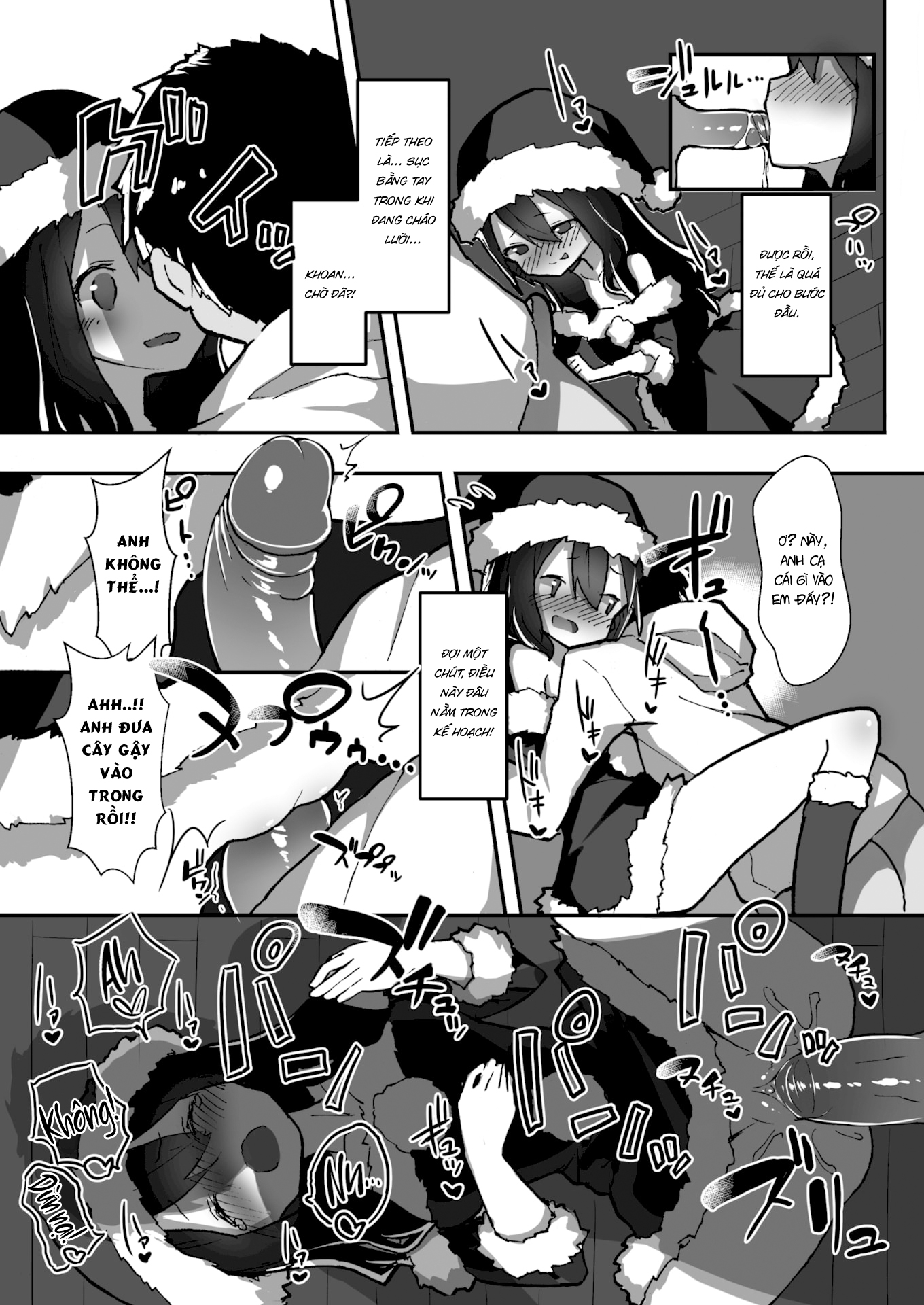 Đọc truyện hentai Hoan lạc mỗi ngày - Chap 3 - Món quà đêm Noel