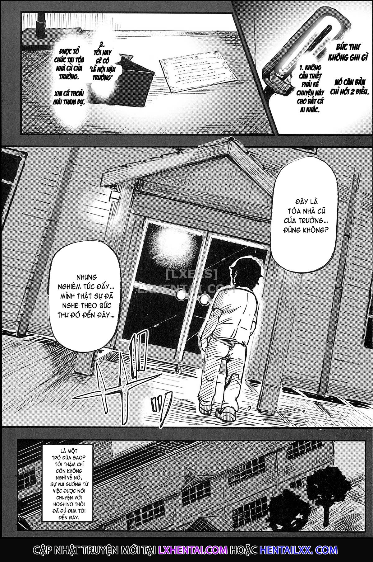 Đọc truyện hentai The Old School Building's Backstage Festival - Chap 1 -Sudden Invitation-