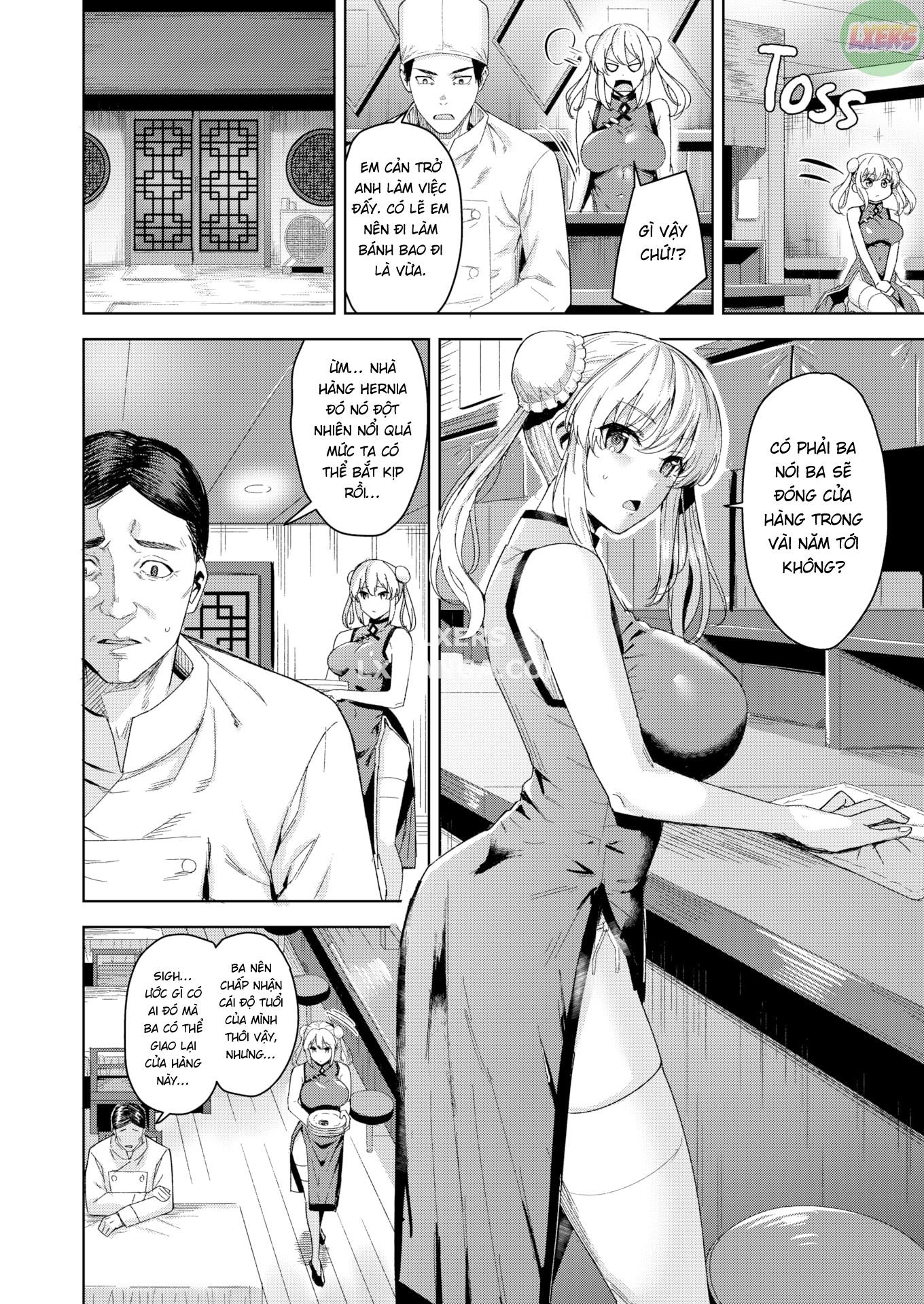 Đọc truyện hentai Con gái chủ quán và anh đầu bếp may mắn - Oneshot
