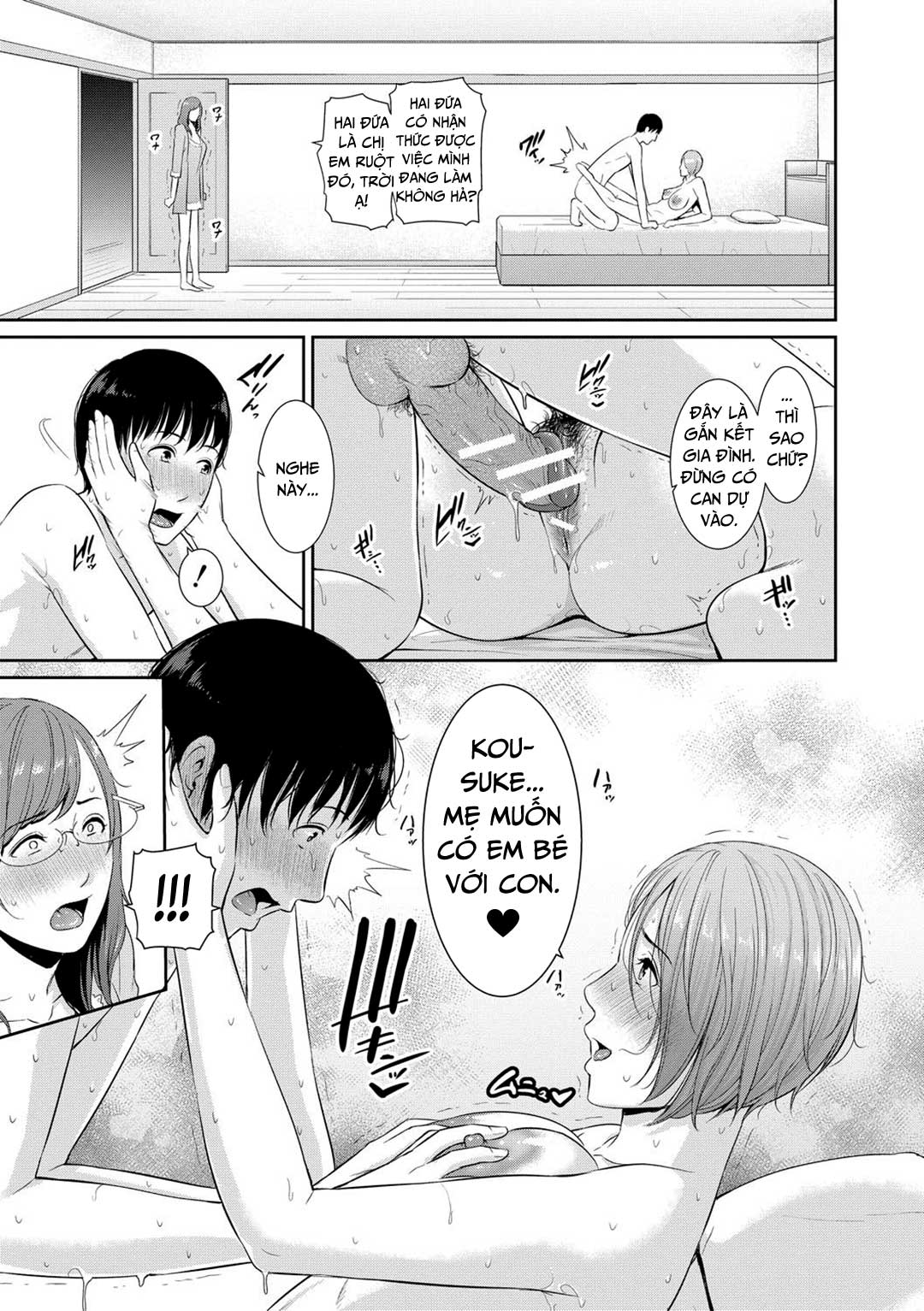 Đọc truyện hentai Ba người mẹ cuồng dâm - Chap 2