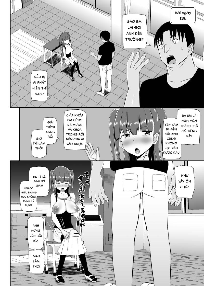 Đọc truyện hentai Loli Kyonyuu ni Yoroshiku Sou - Chap 4 + 5