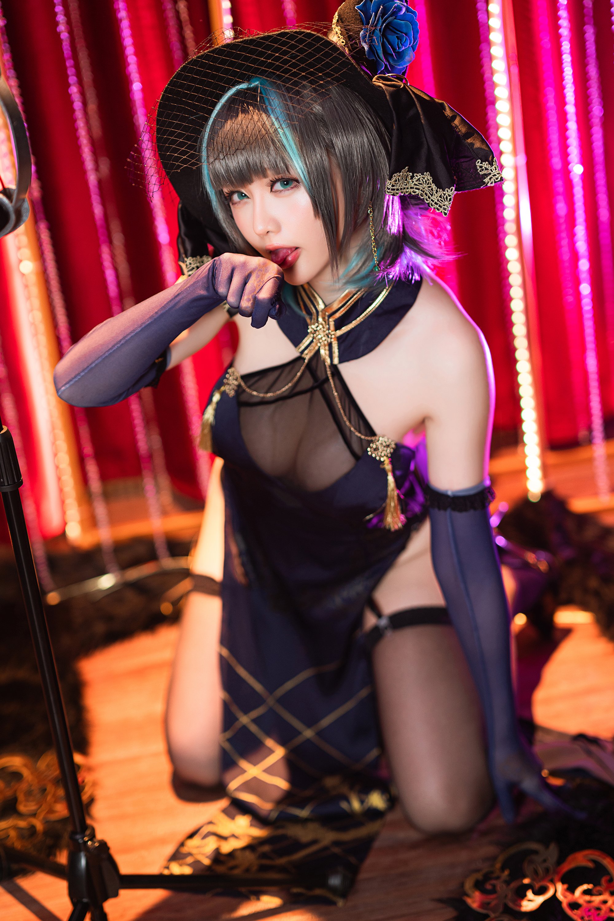 Đọc truyện hentai Tuyển tập Albums siêu phẩm Cosplay - Chap 663 - Star Chichi - Cheshire Cheongsam