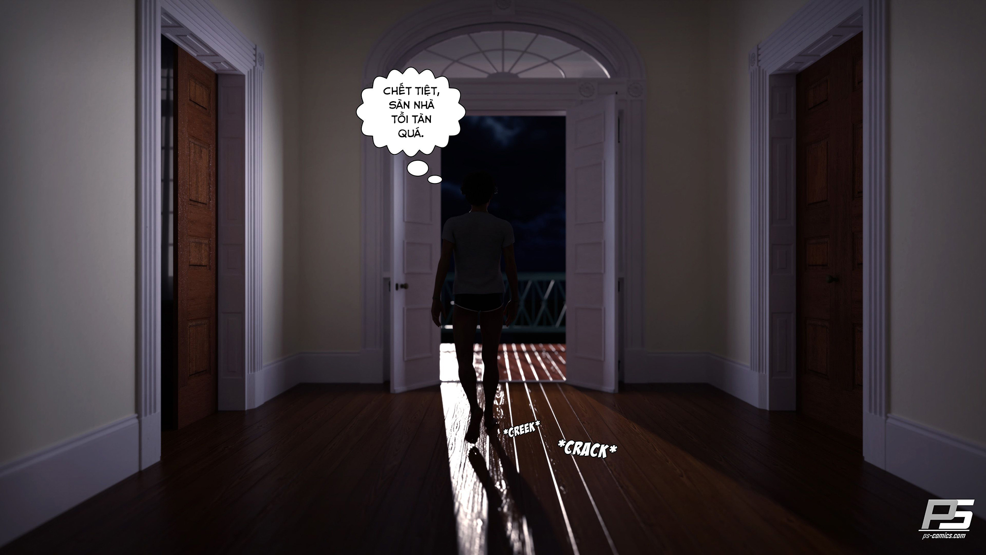 Đọc truyện hentai Milf Mansion - Vol 1 - Chương 6: Không thể tin điều mình thấy