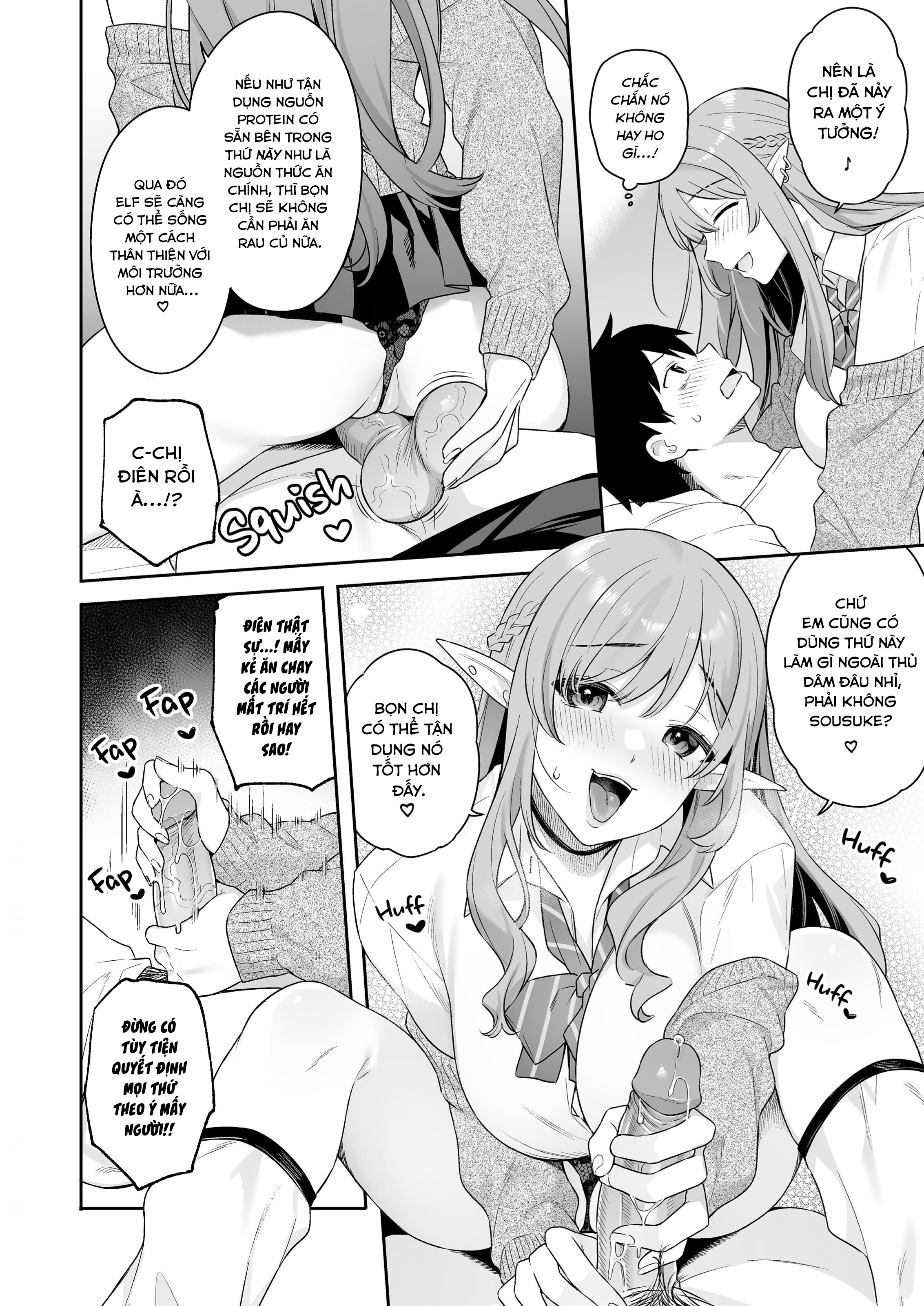 Đọc truyện hentai Nàng Elf ăn chay nhưng lại thèm thịt - Oneshot