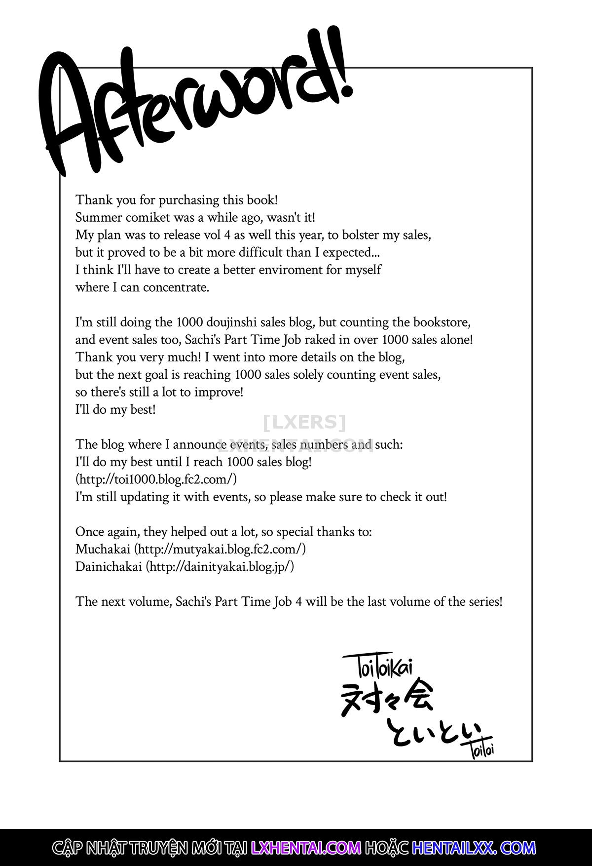 Đọc truyện hentai Sachi's Part-time Job - Chap 3