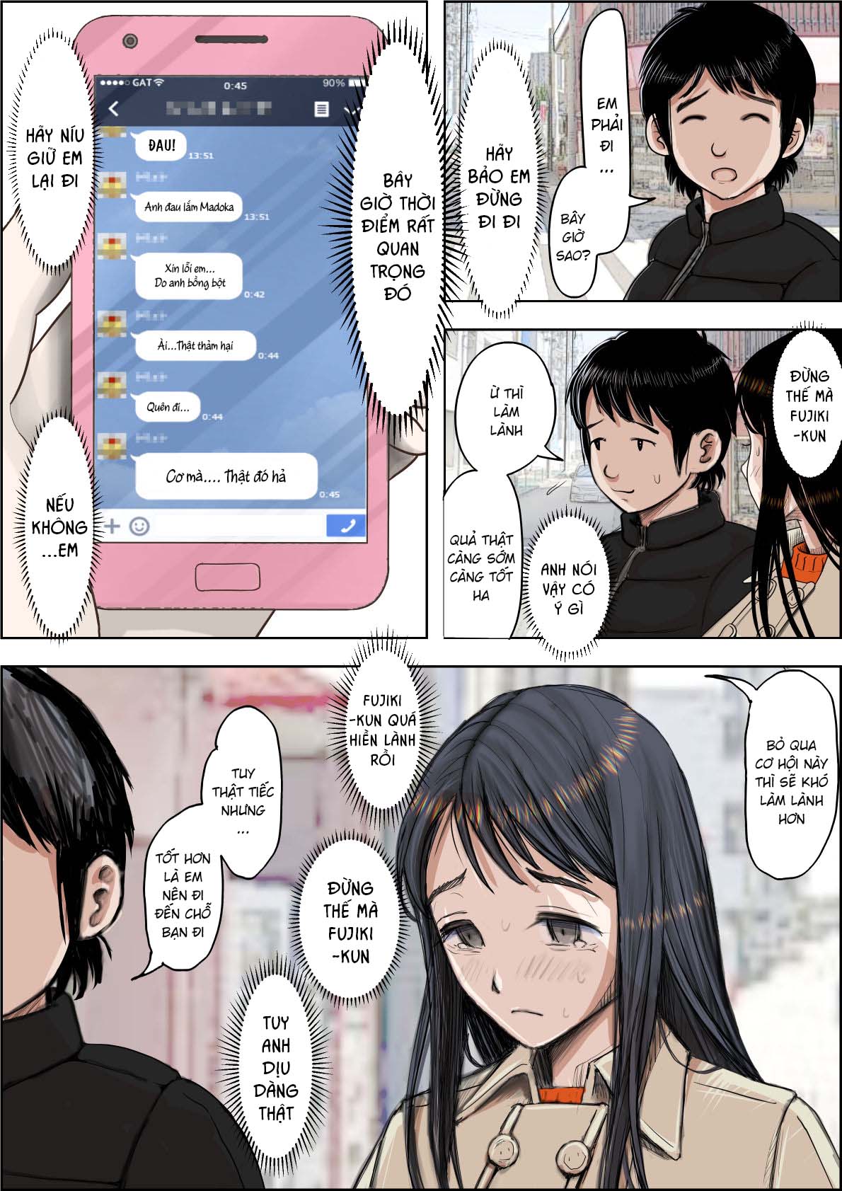 Đọc truyện hentai Charao ni Netorare - Route 2 Vol 4.5 - Chap 1